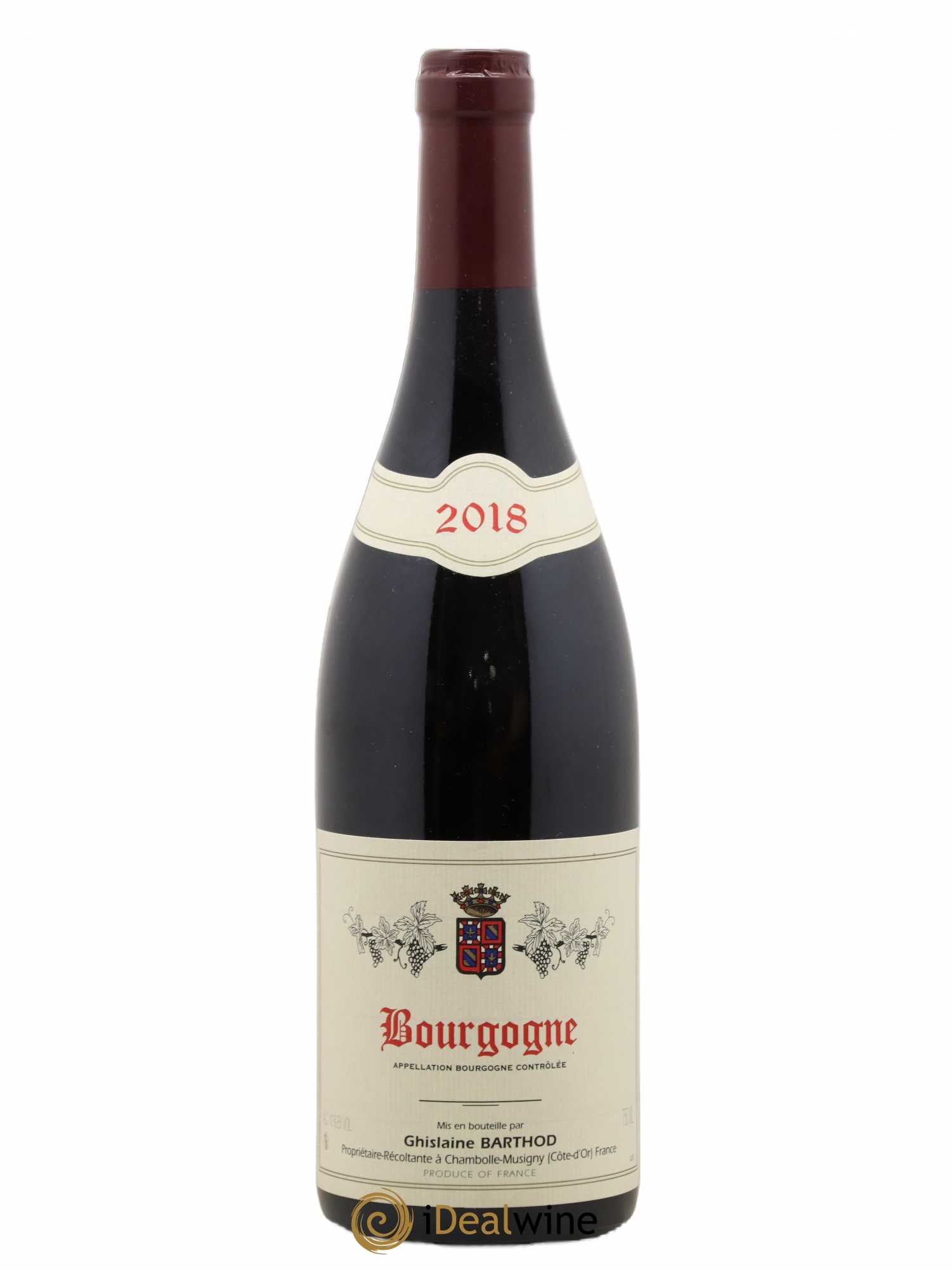 Bourgogne Ghislaine Barthod 2018 - Lot de 1 bouteille - 0