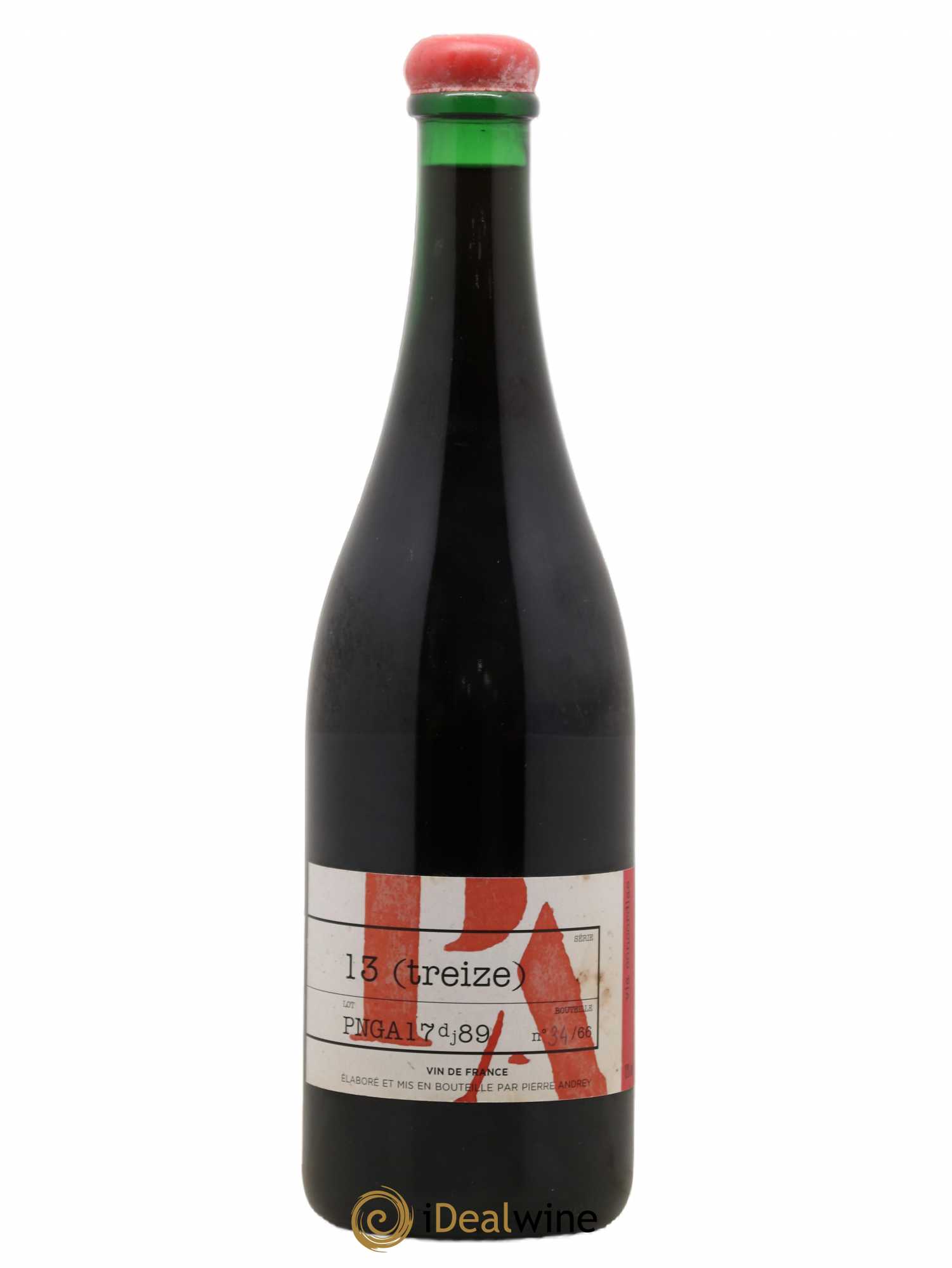Vin de France 13 PNGA Pierre Andrey 2017 - Lot de 1 bouteille - 0