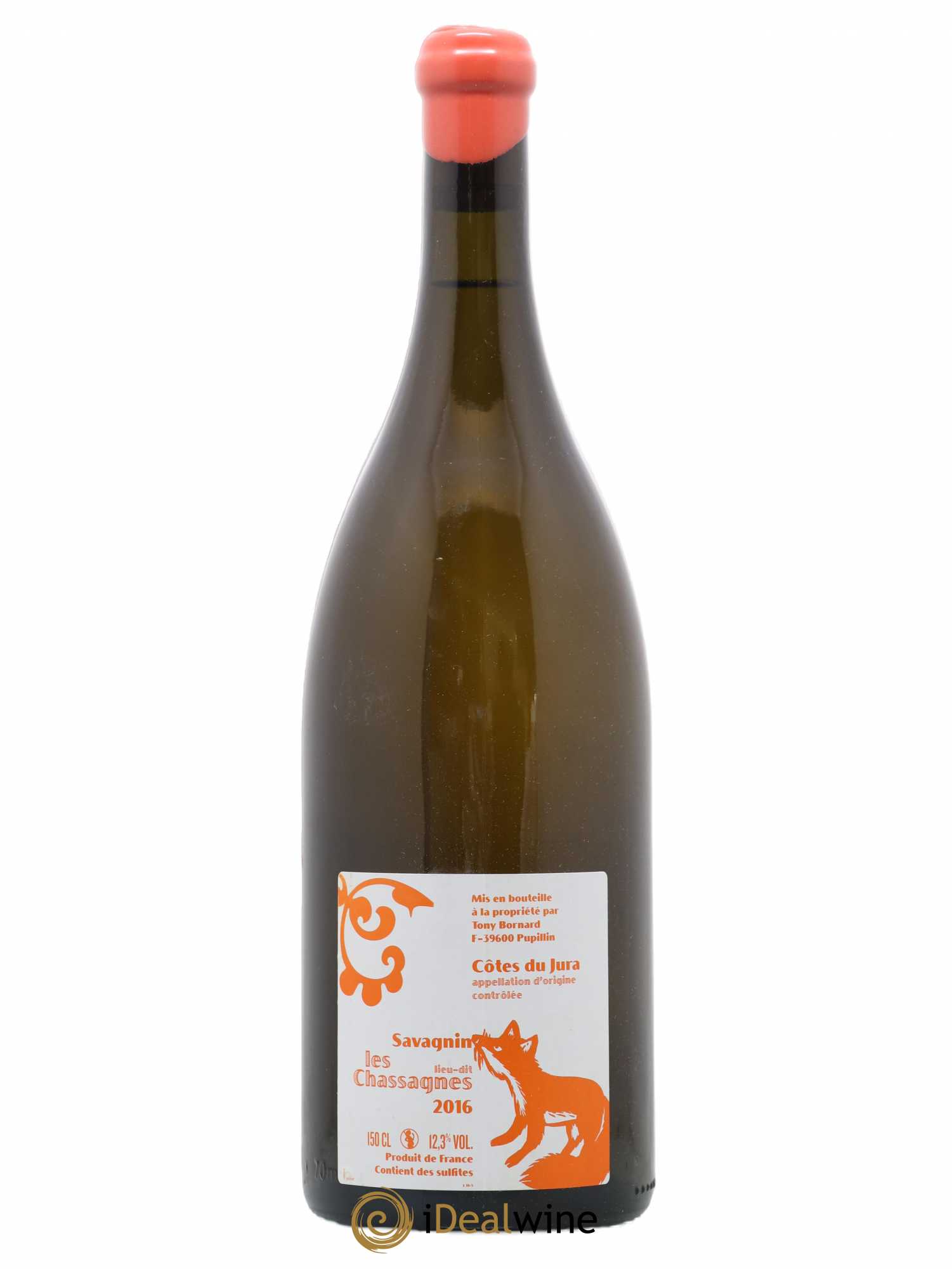 Côtes du Jura Les Chassagnes Savagnin Ouillé Bornard 2016 - Lot de 1 magnum - 0