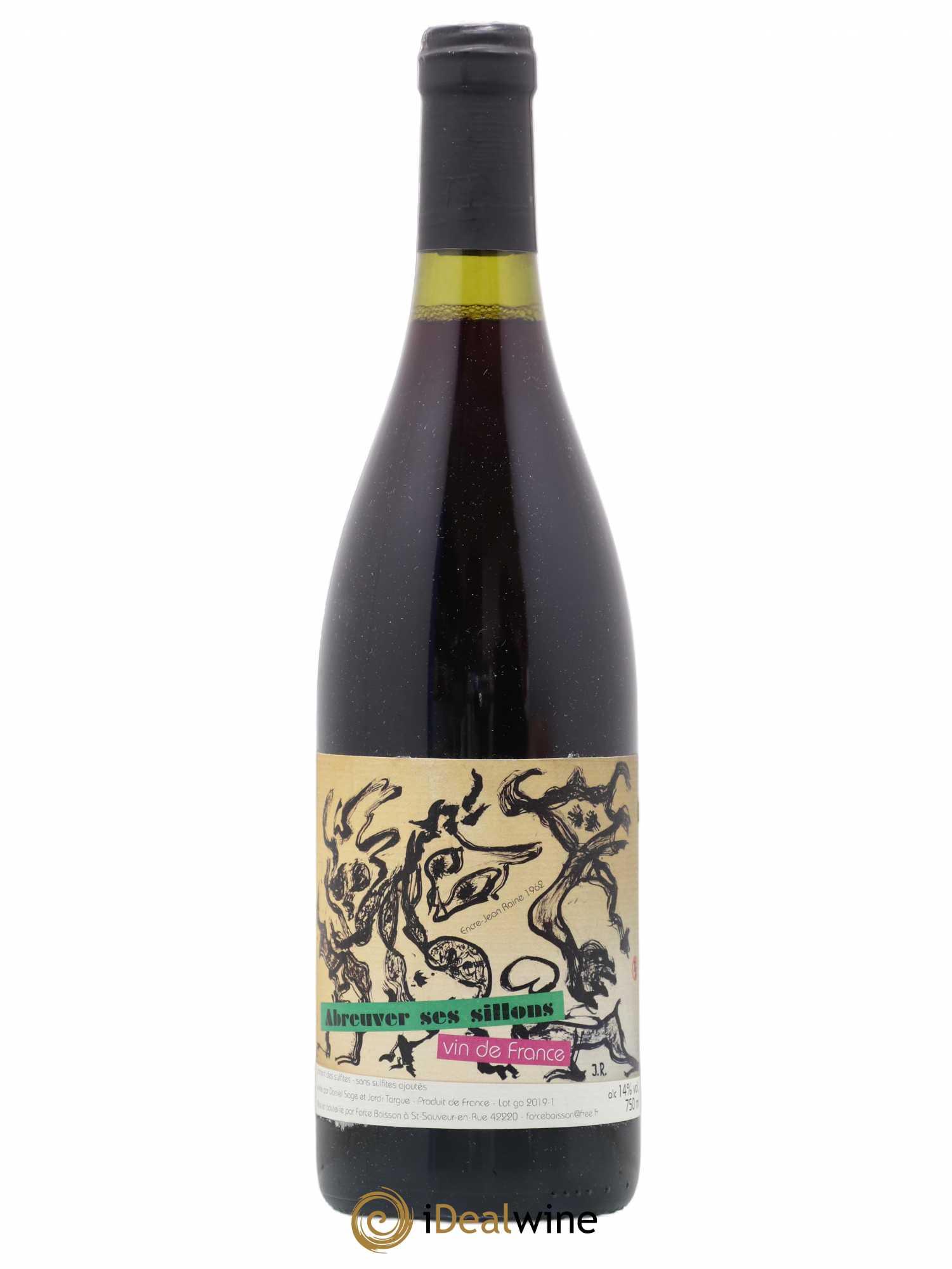 Vin de France Abreuver ses sillons Daniel Sage 2018 - Lot de 1 bouteille - 0