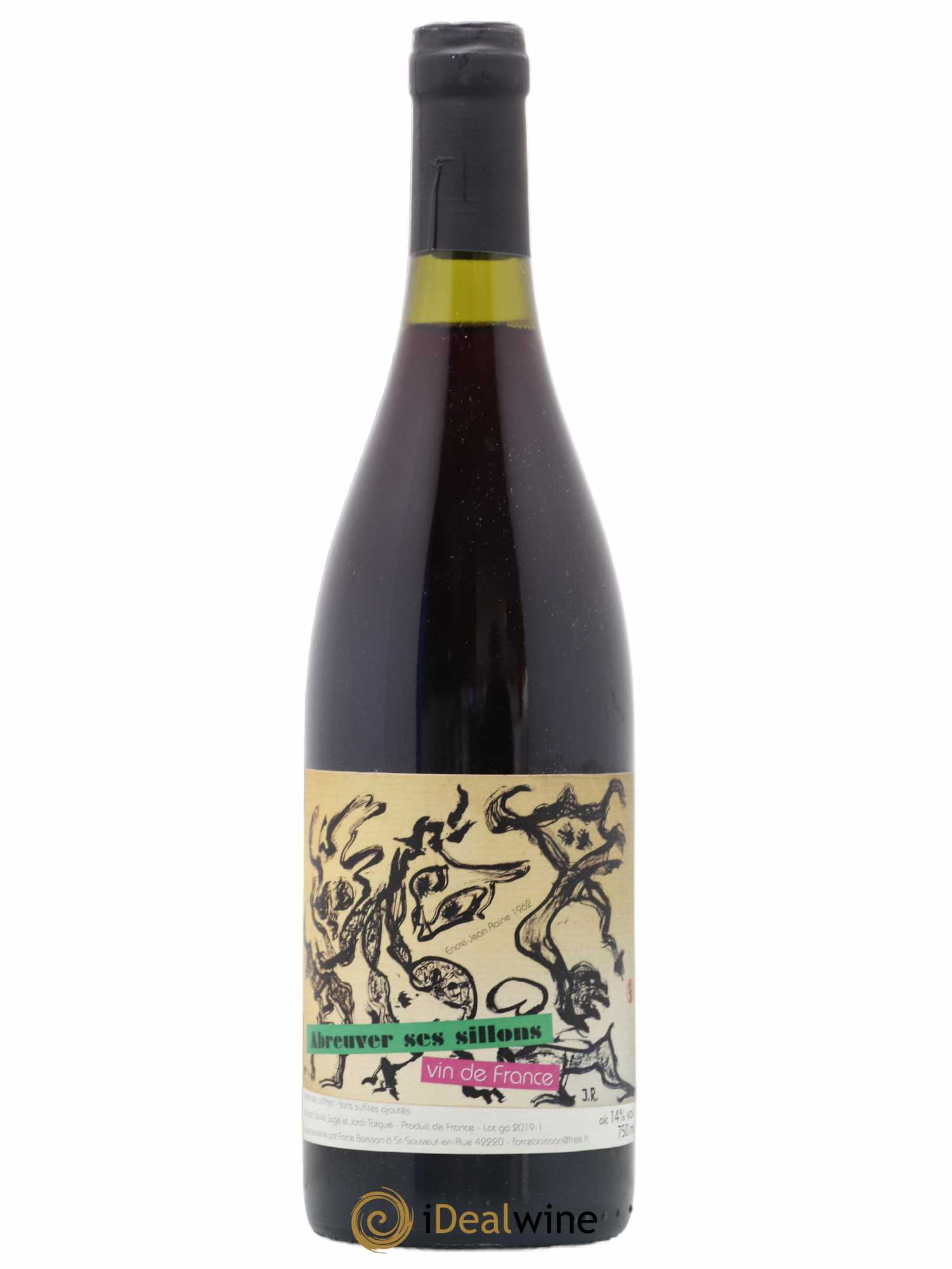 Vin de France Abreuver ses sillons Daniel Sage 2018 - Lot de 1 bouteille - 0