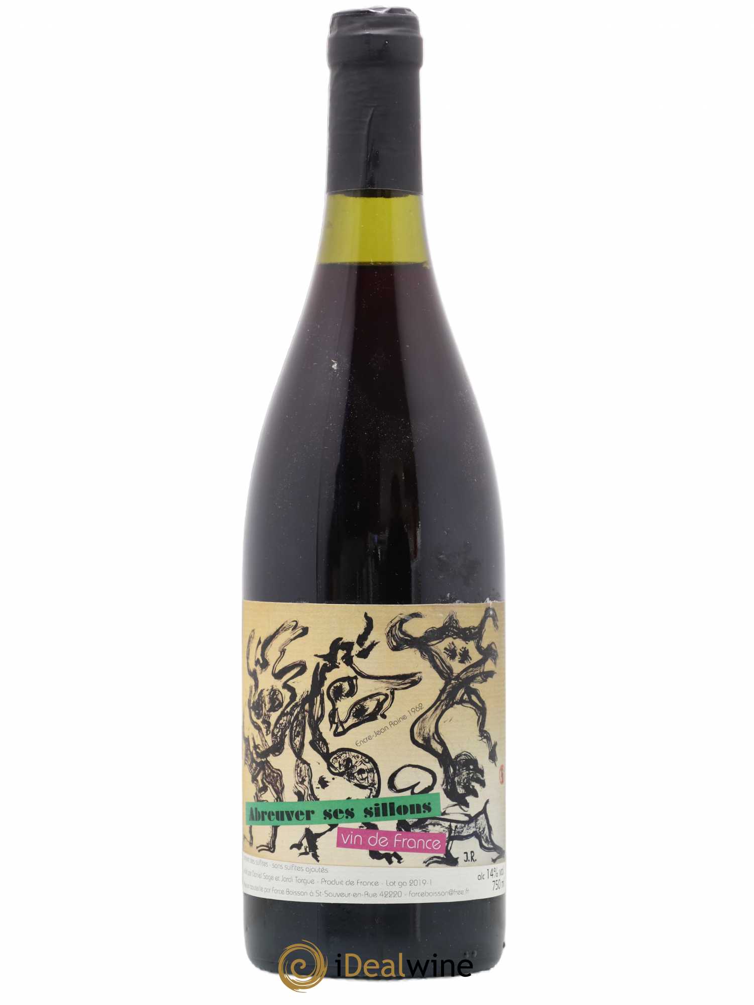 Vin de France Abreuver ses sillons Daniel Sage 2018 - Lot de 1 bouteille - 0
