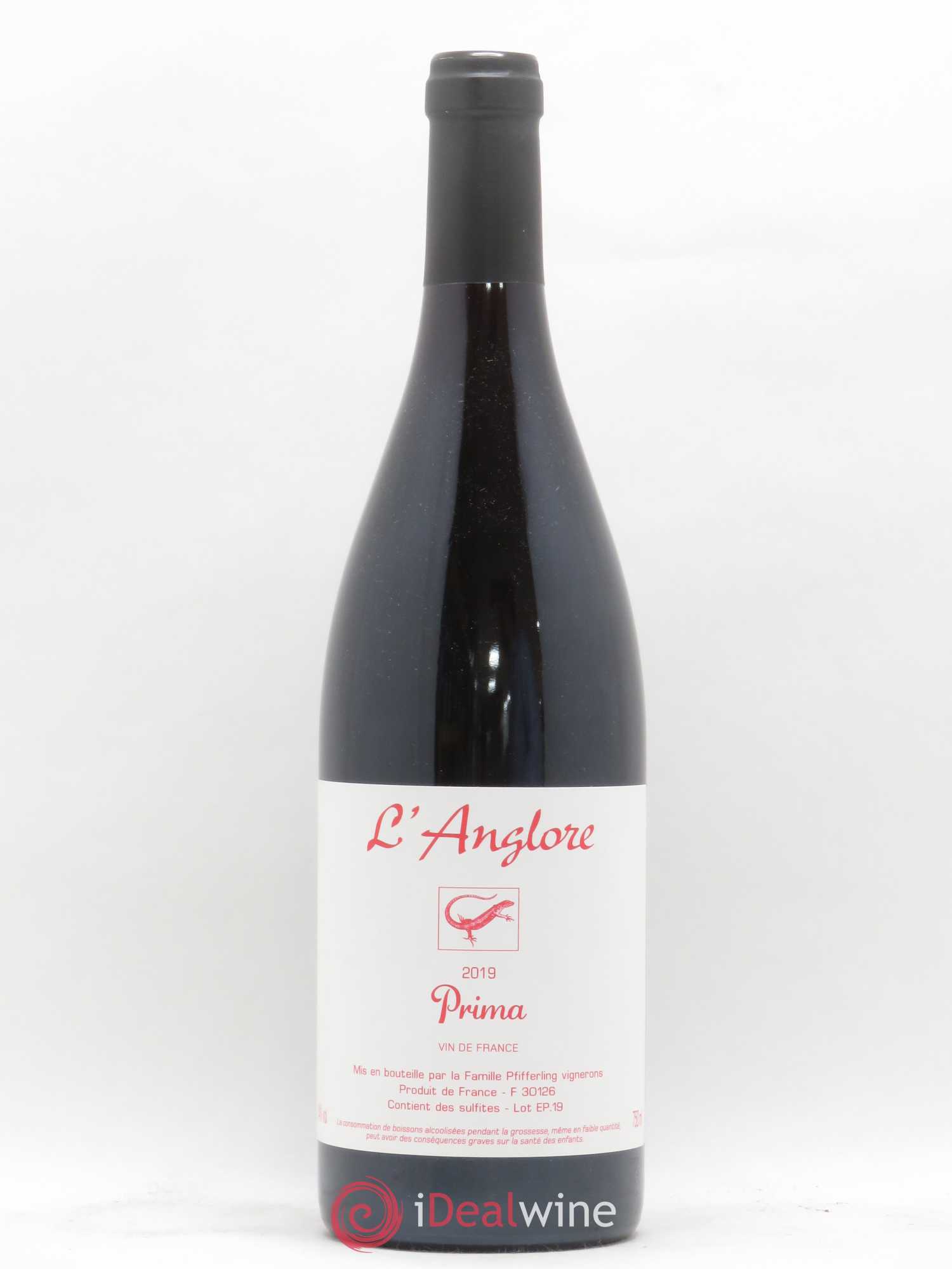 Vin de France Prima L'Anglore 2019 - Lot de 1 bouteille - 0