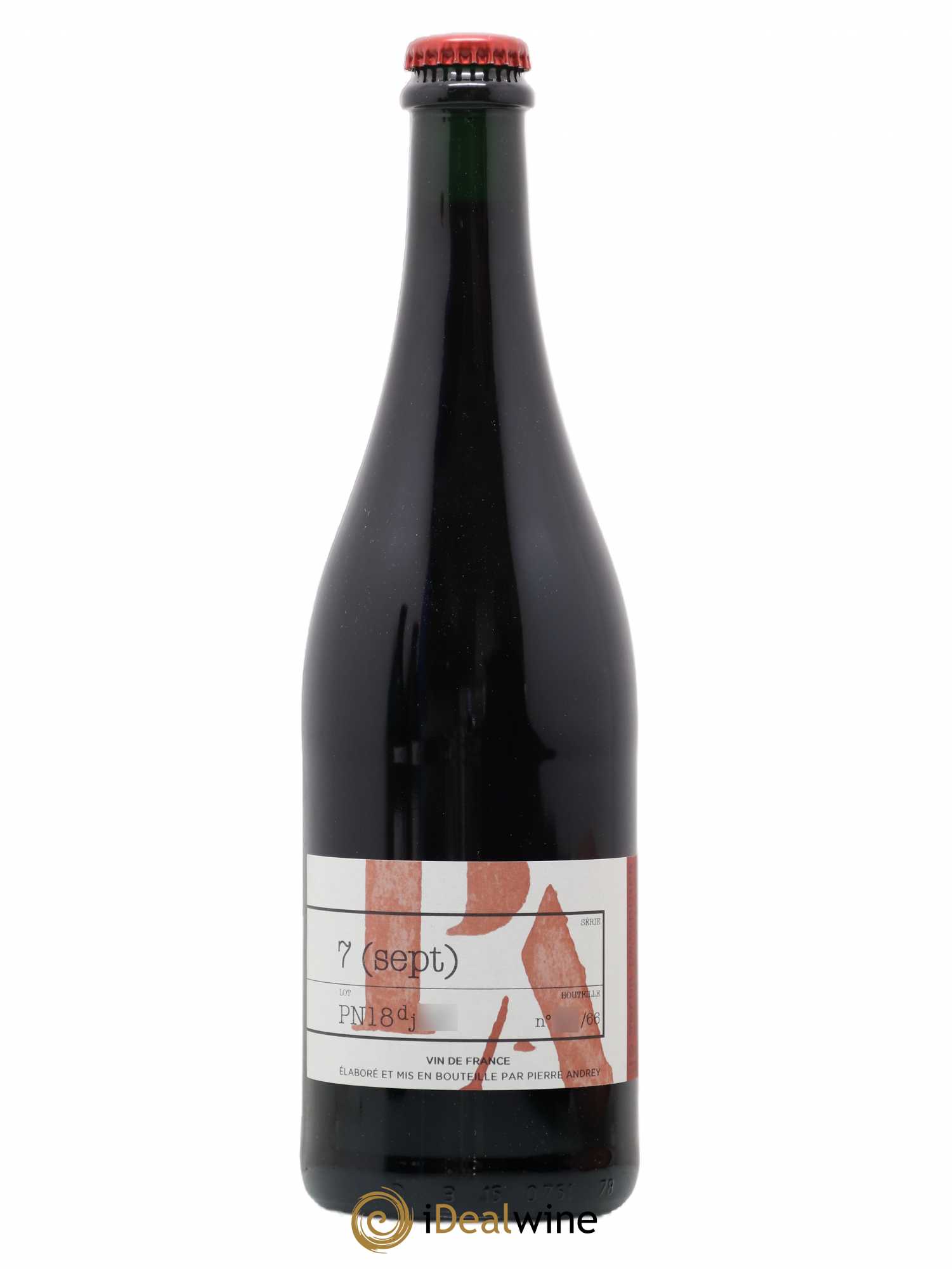 Vin de France 7 PN Pierre Andrey 2018 - Posten von 1 Flasche - 0