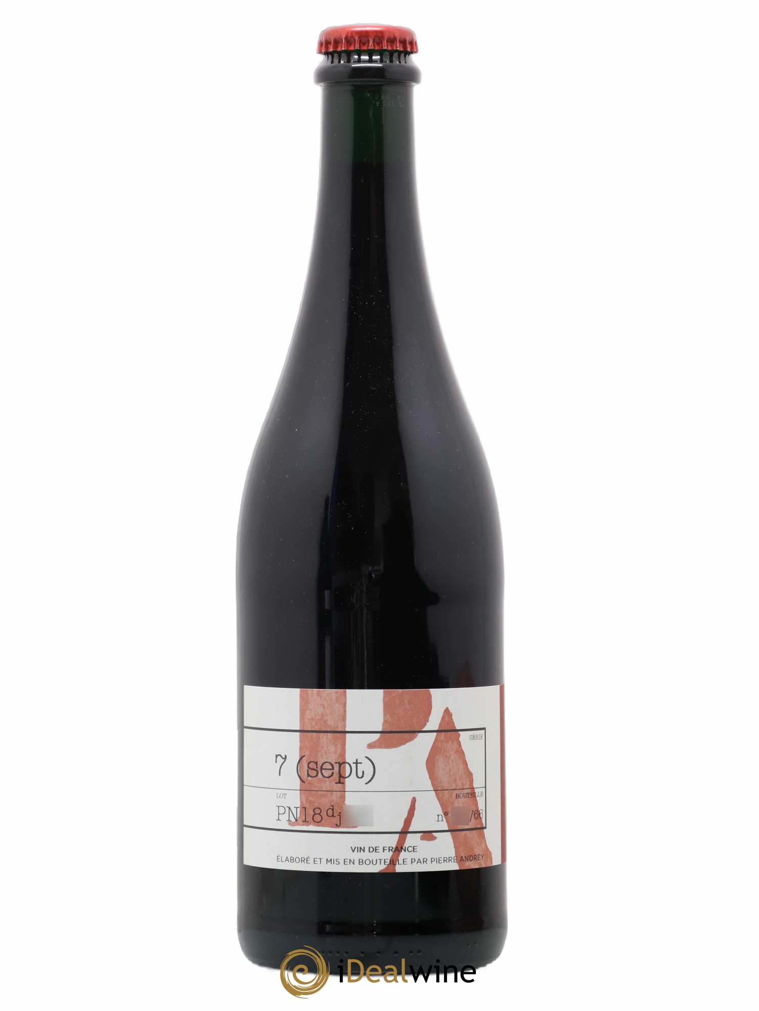Vin de France 7 PN Pierre Andrey 2018 - Posten von 1 Flasche - 0