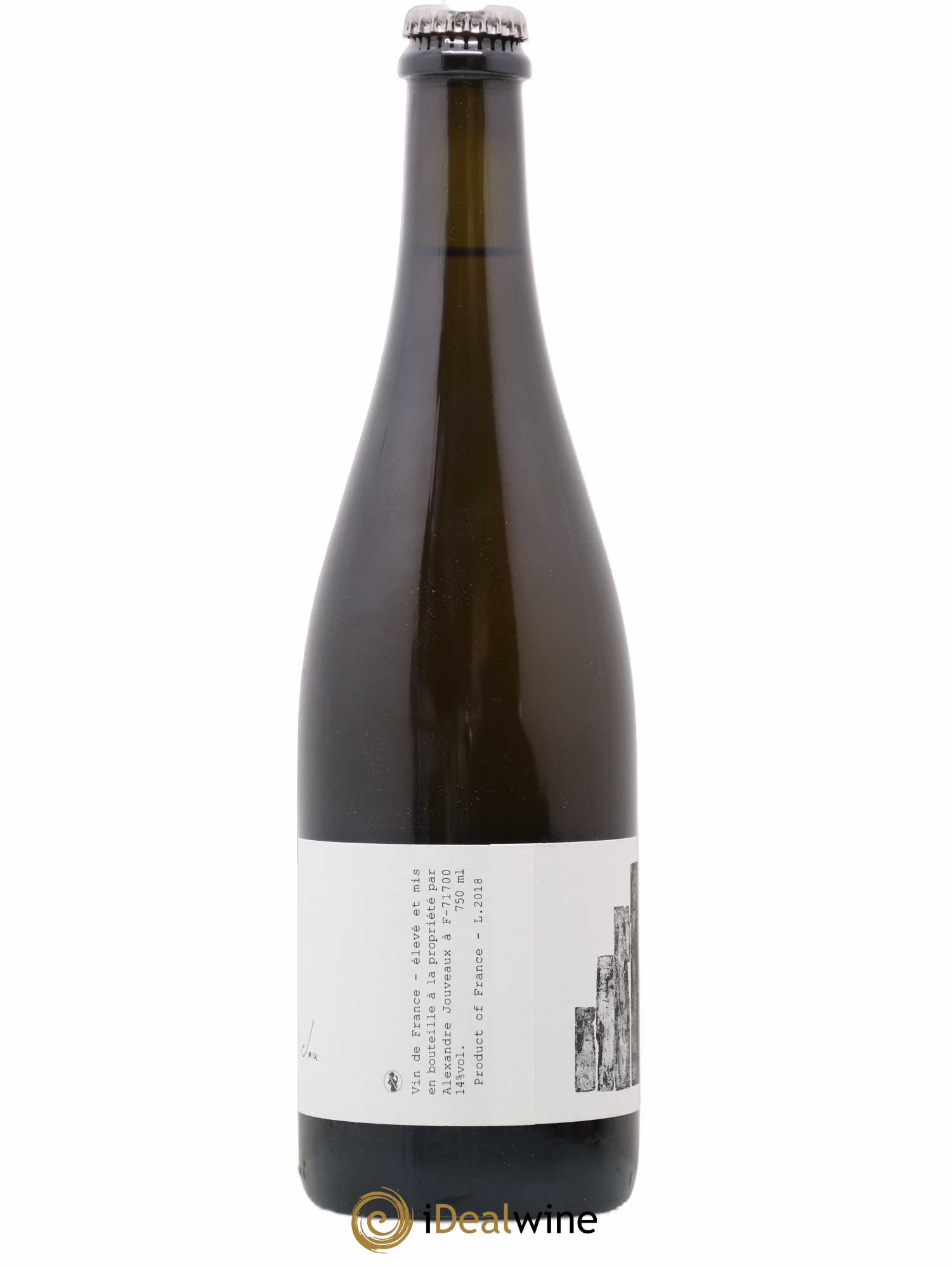 Vin de France La Vigne du Clou Alexandre Jouveaux 2018 - Lot de 1 bouteille - 1