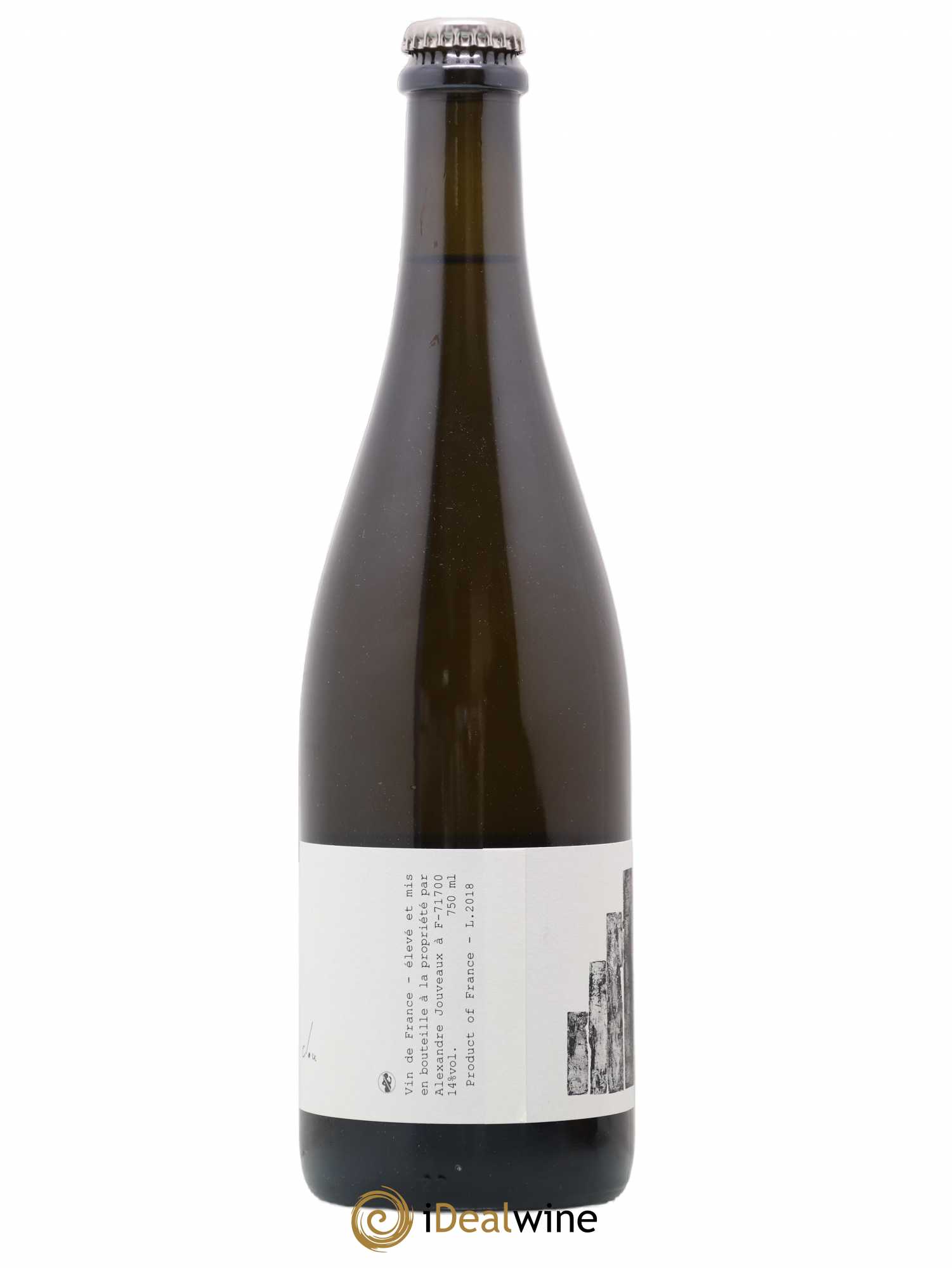 Vin de France La Vigne du Clou Alexandre Jouveaux 2018 - Lot de 1 bouteille - 1