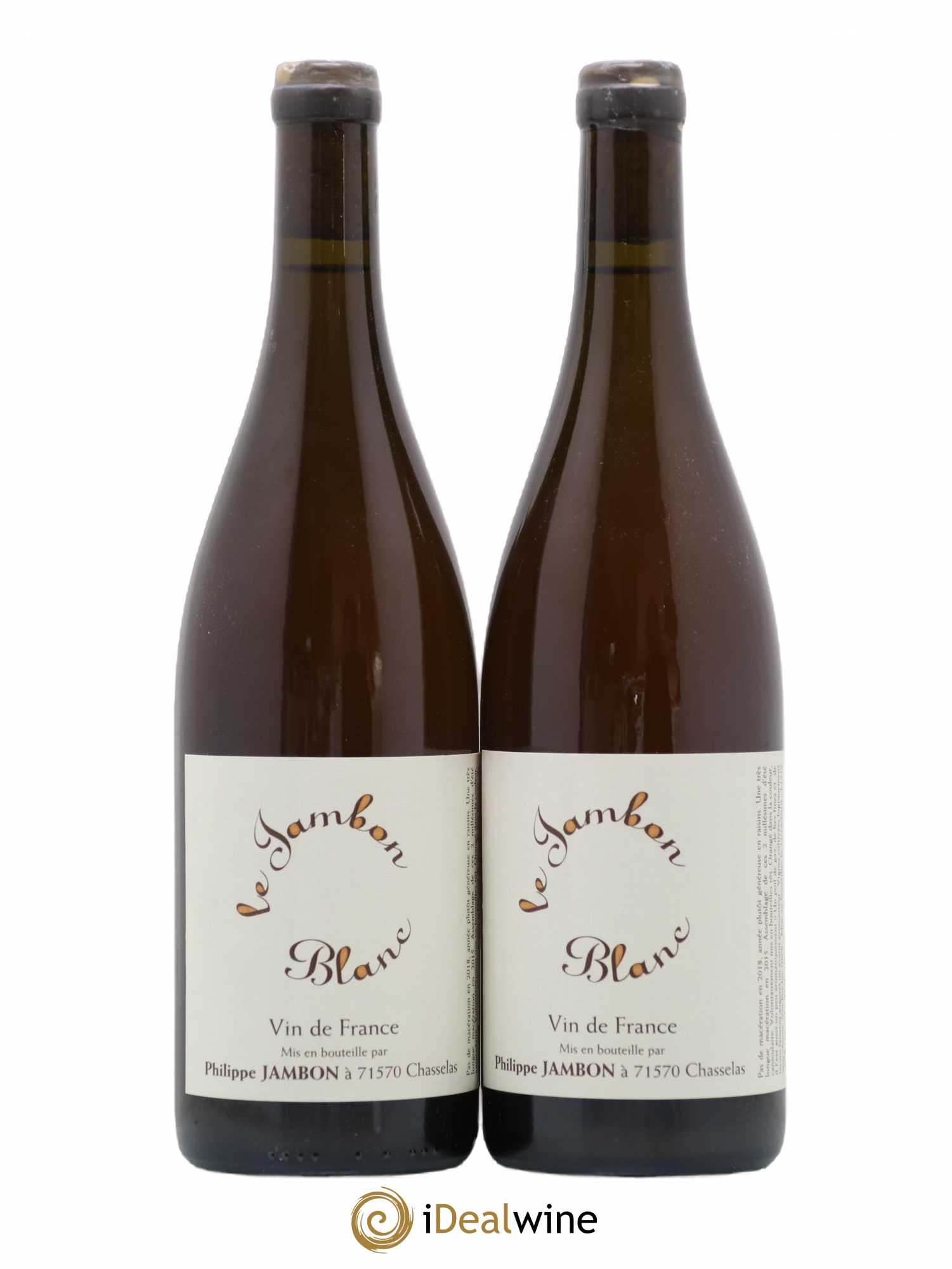 Vin de France Le Jambon Blanc Philippe Jambon - Lot de 2 bouteilles - 0