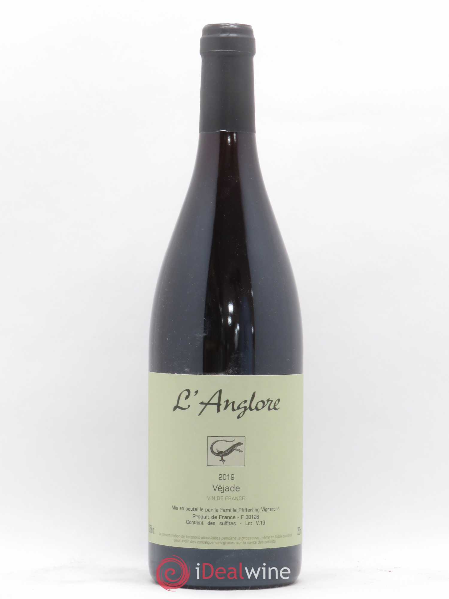 Vin de France Véjade L'Anglore (sans prix de réserve) 2019 - Lot de 1 bouteille - 0