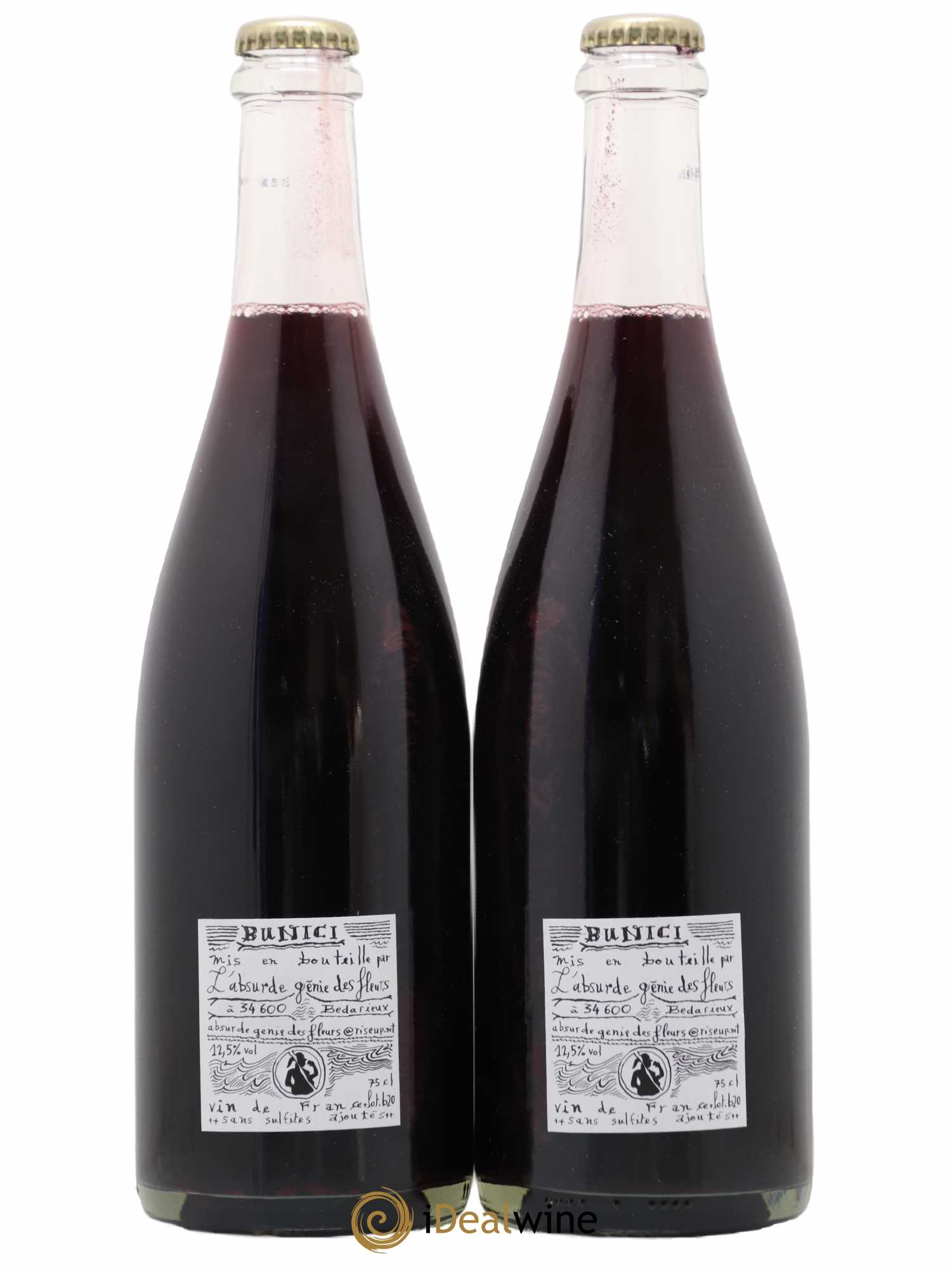Vin de France Bunuci L'absurde génie des Fleurs 2020 - Posten von 2 Flaschen - 1