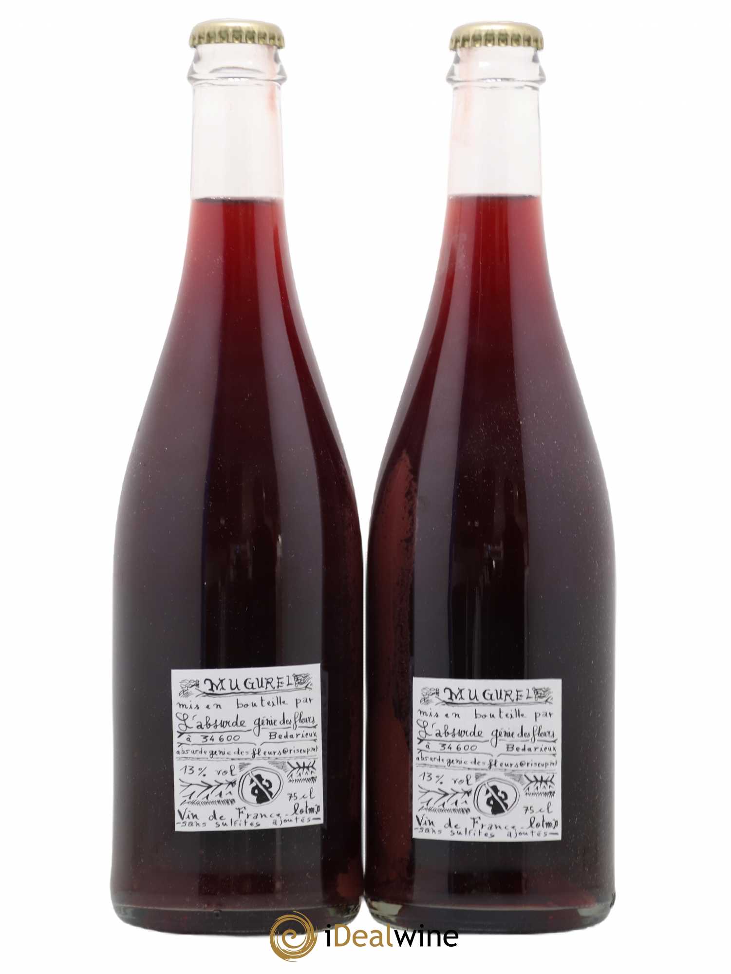 Vin de France Mugurel L'absurde génie des Fleurs 2020 - Posten von 2 Flaschen - 1