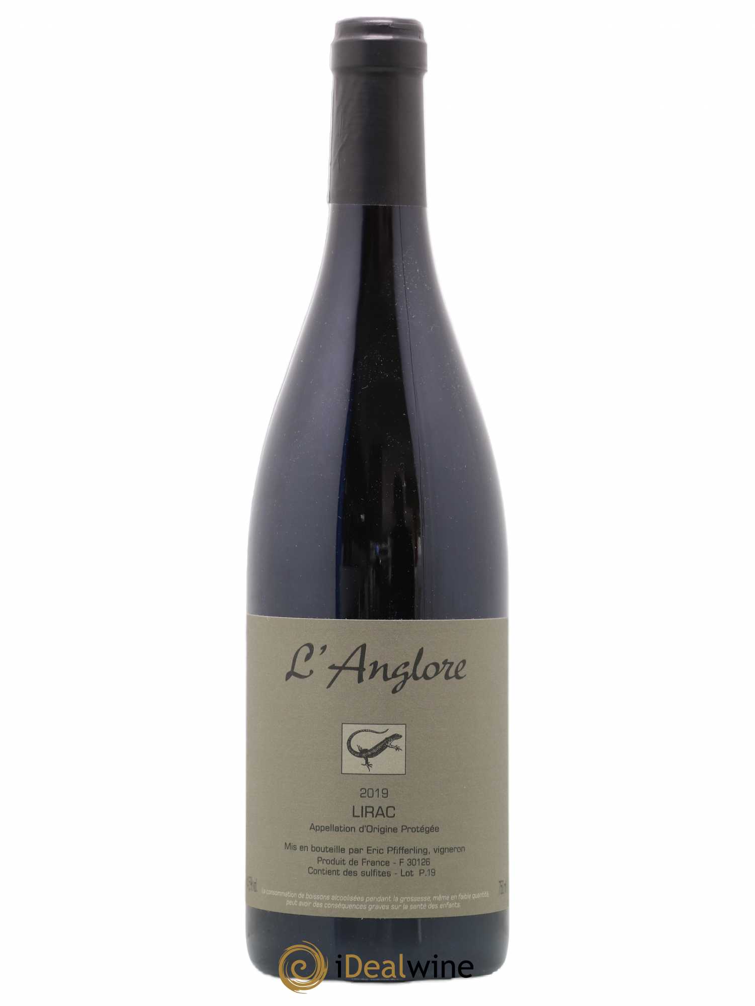 Lirac L'Anglore 2019 - Lot de 1 bouteille - 0