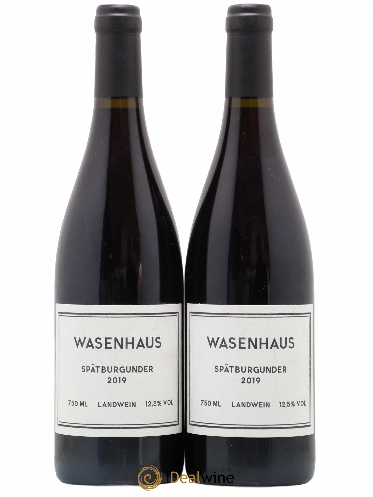 Allemagne Landwein Spatburgunder Wasenhaus 2019 - Lot de 2 bouteilles - 0