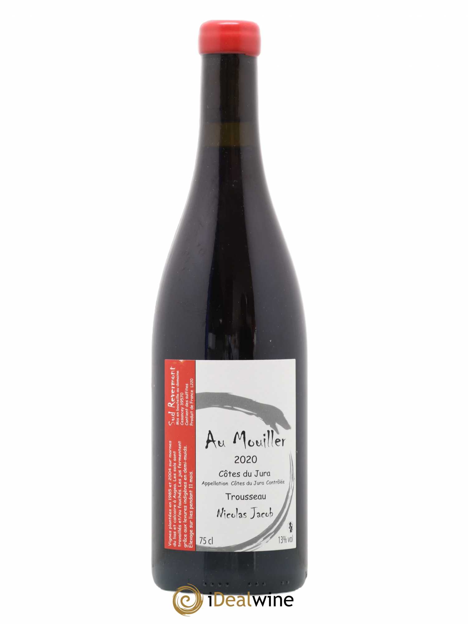 Côtes du Jura Trousseau Au Mouiller Nicolas Jacob 2020 - Lot de 1 bouteille - 0