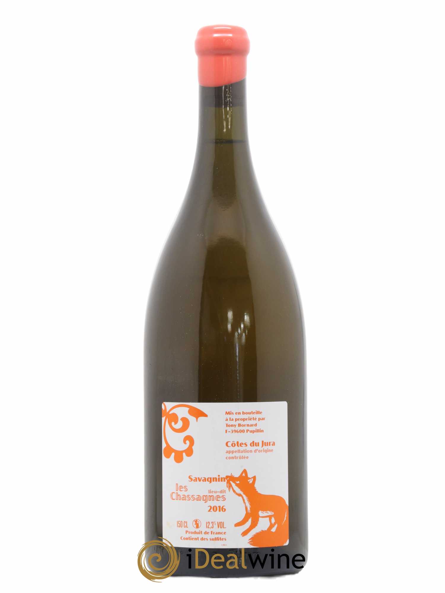 Côtes du Jura Les Chassagnes Savagnin Ouillé Bornard 2016 - Lot de 1 magnum - 0