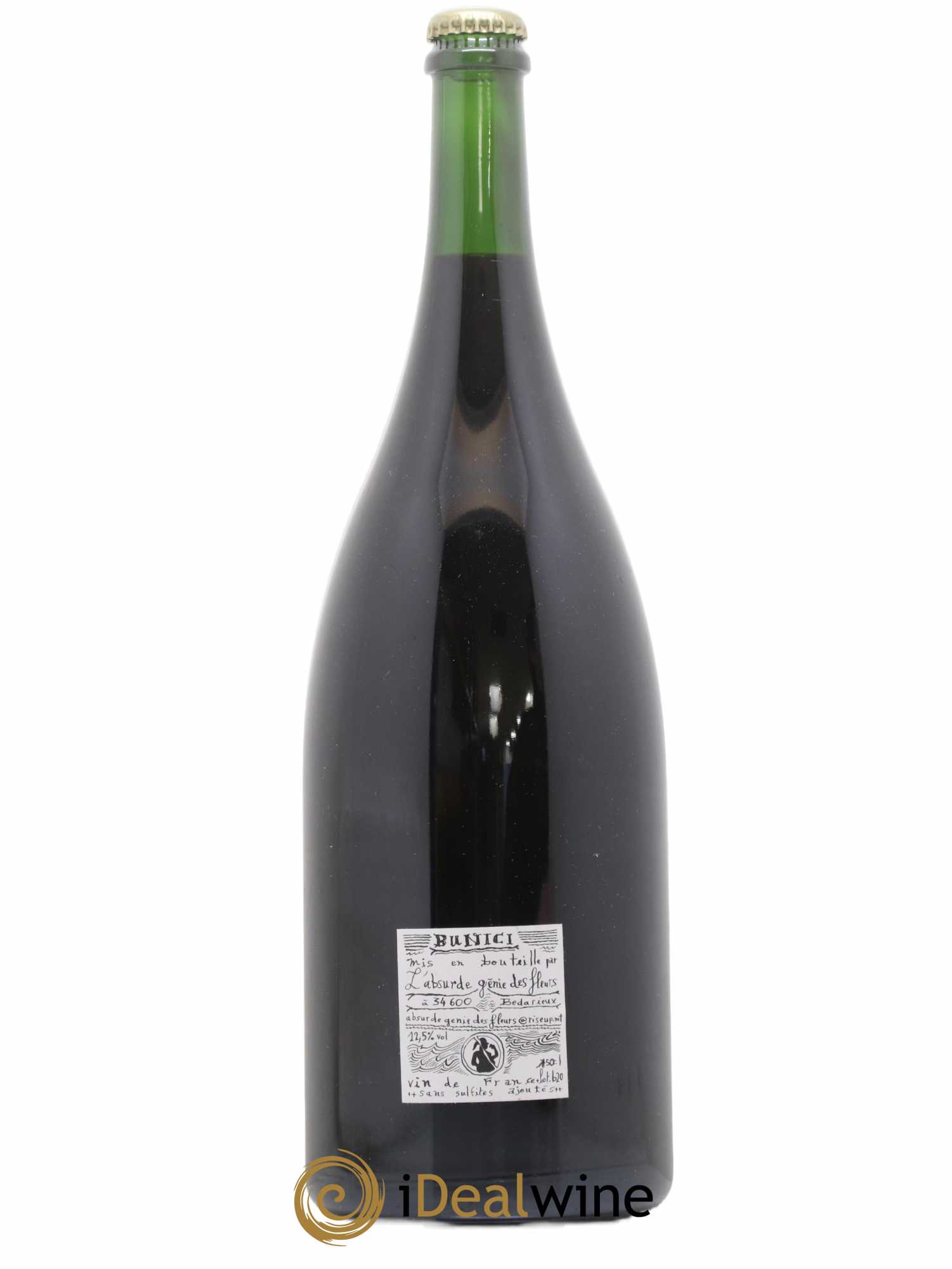 Vin de France Bunici L'Absurde Génie des Fleurs (no reserve) 2020 - Lot of 1 magnum - 1