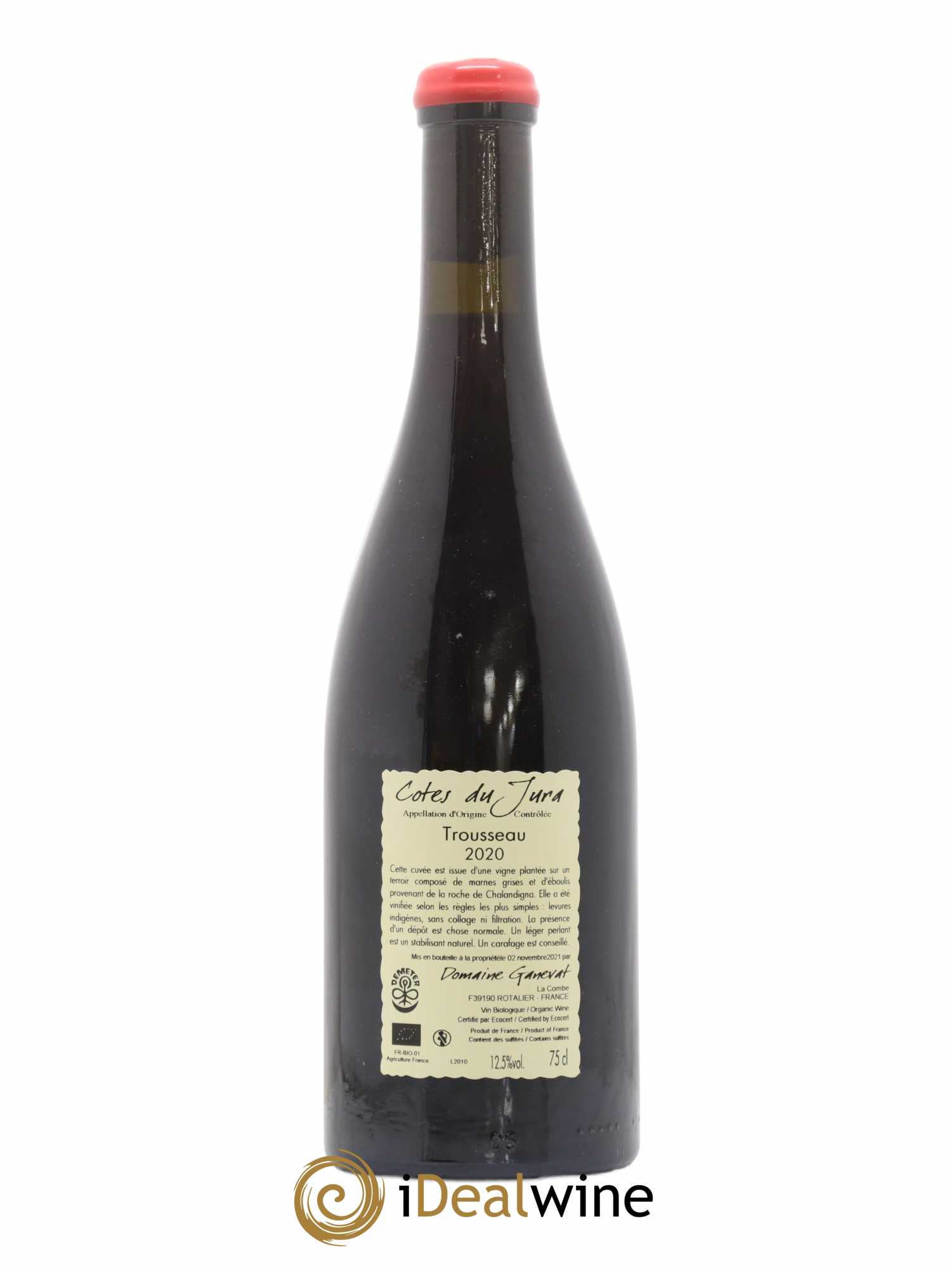 Côtes du Jura Plein Sud Jean-François Ganevat (Domaine) 2020 - Lot of 1 bottle - 1