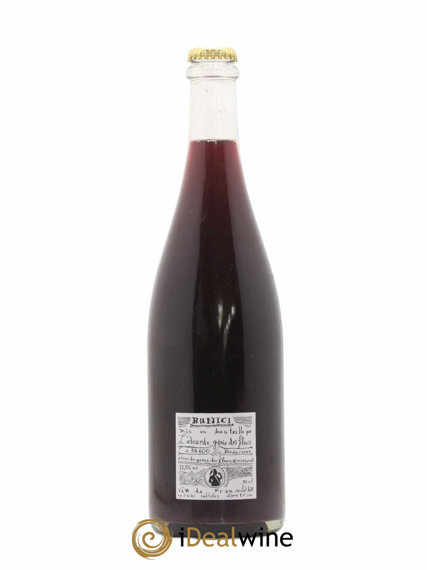 Vin de France Bunici L'Absurde Génie des Fleurs (no reserve) 2020 - Lot of 1 bottle - 1