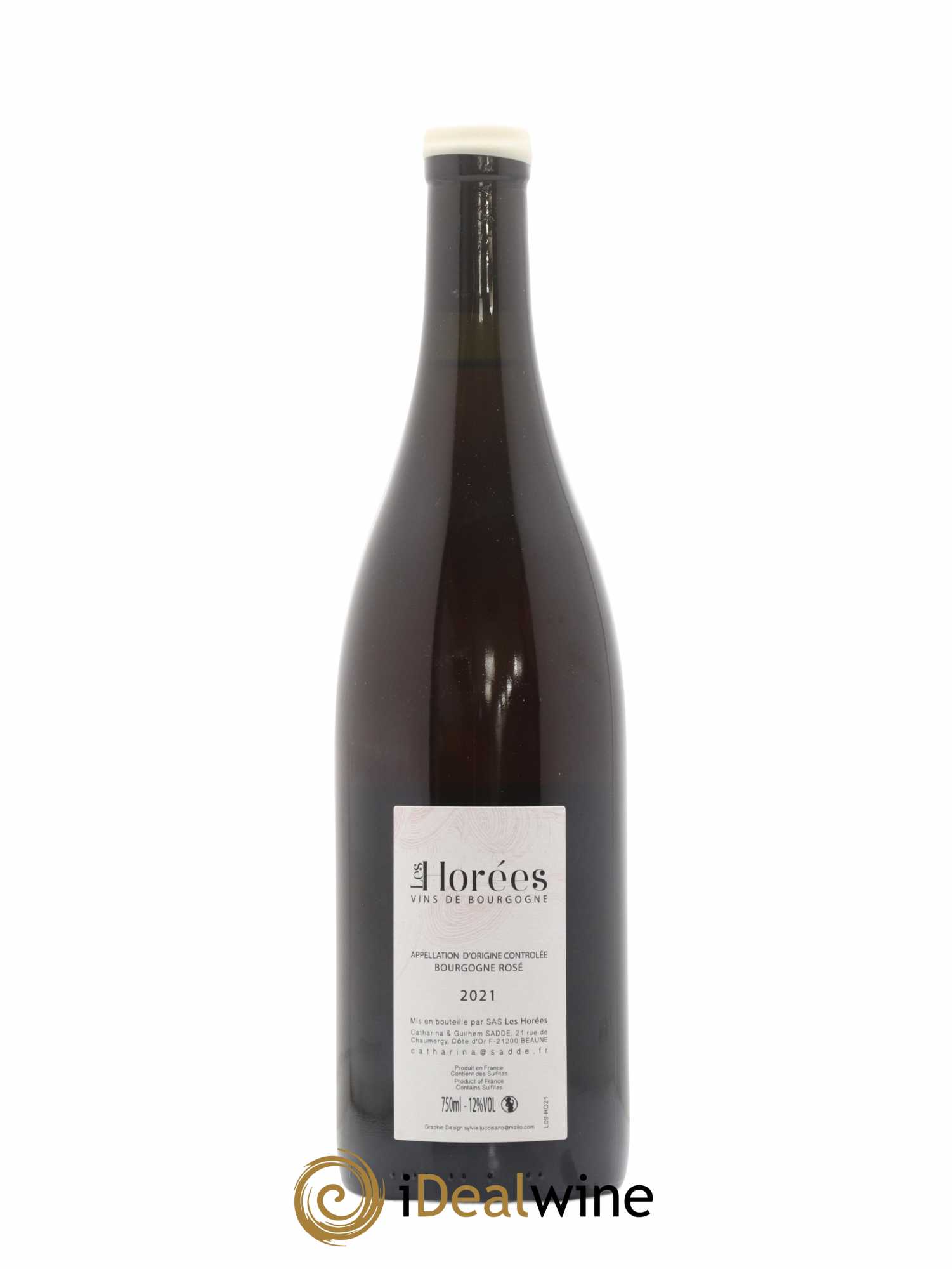 Bourgogne Rosé Bonheur Les Horées 2021 - Lot de 1 bouteille - 1