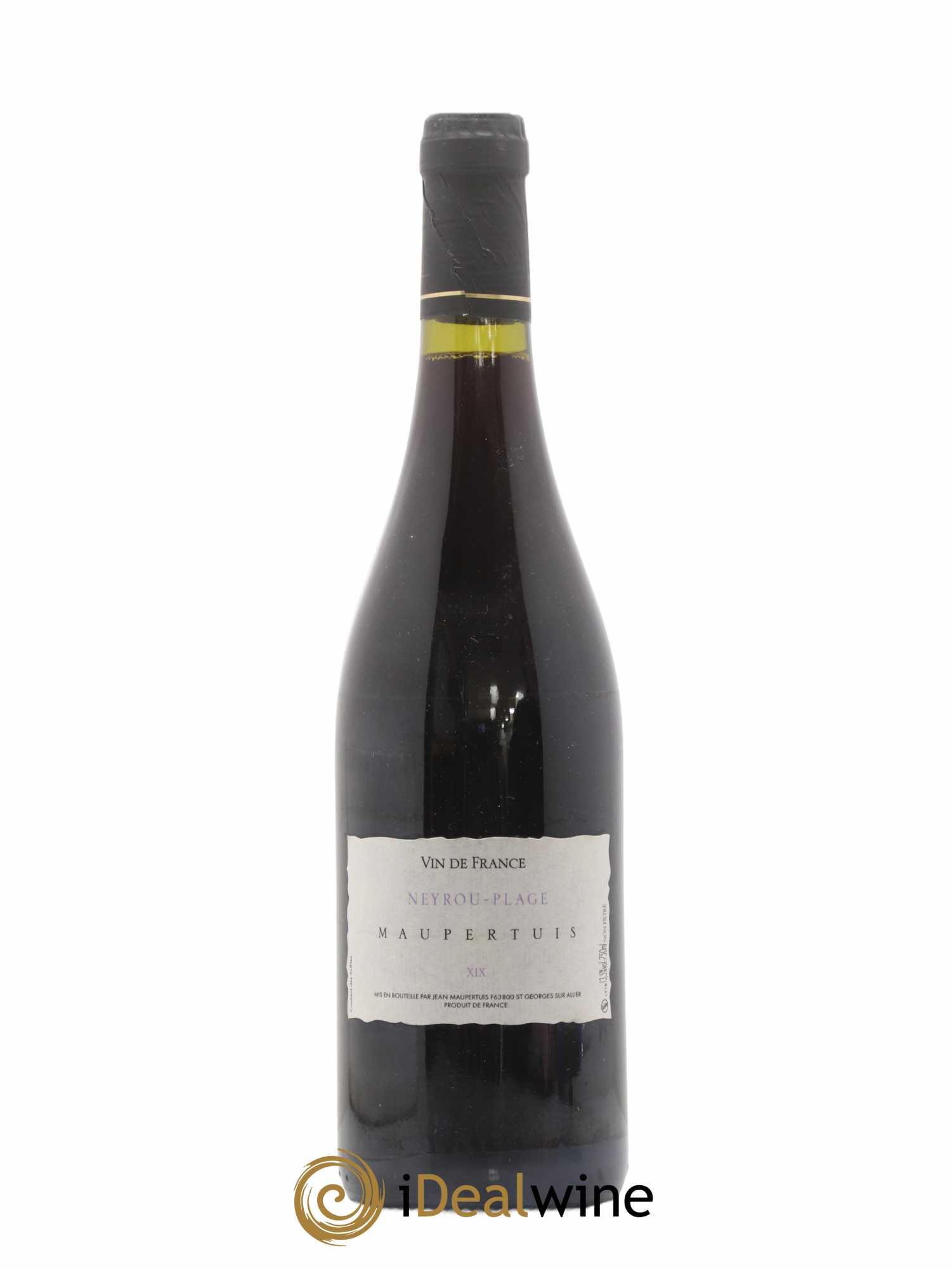 Vin de France Neyrou Plage Jean Maupertuis 2019 - Lot de 1 bouteille - 0