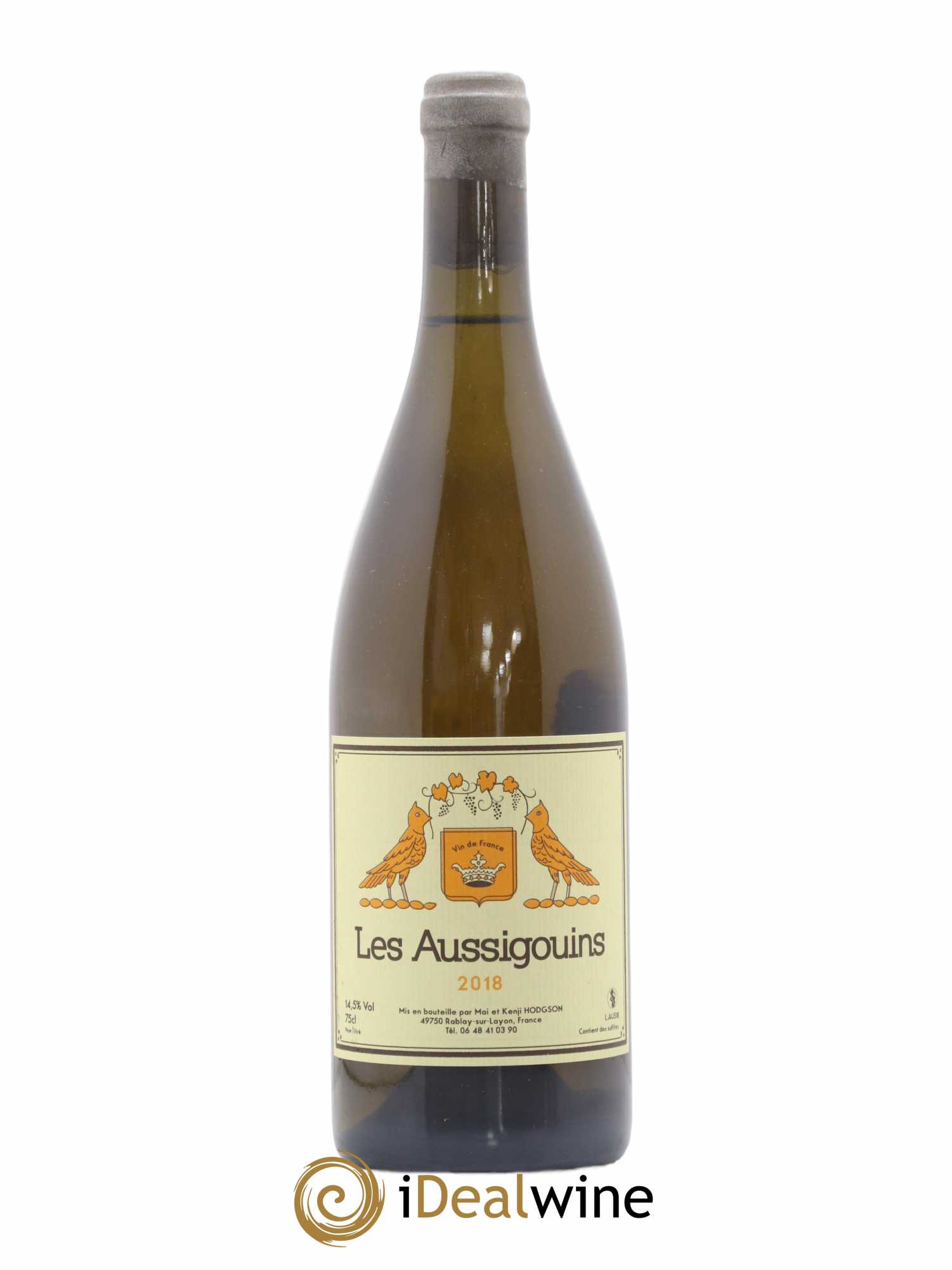 Vin de France Les Aussigouins Mai & Kenji Hodgson 2018 - Lot de 1 bouteille - 0