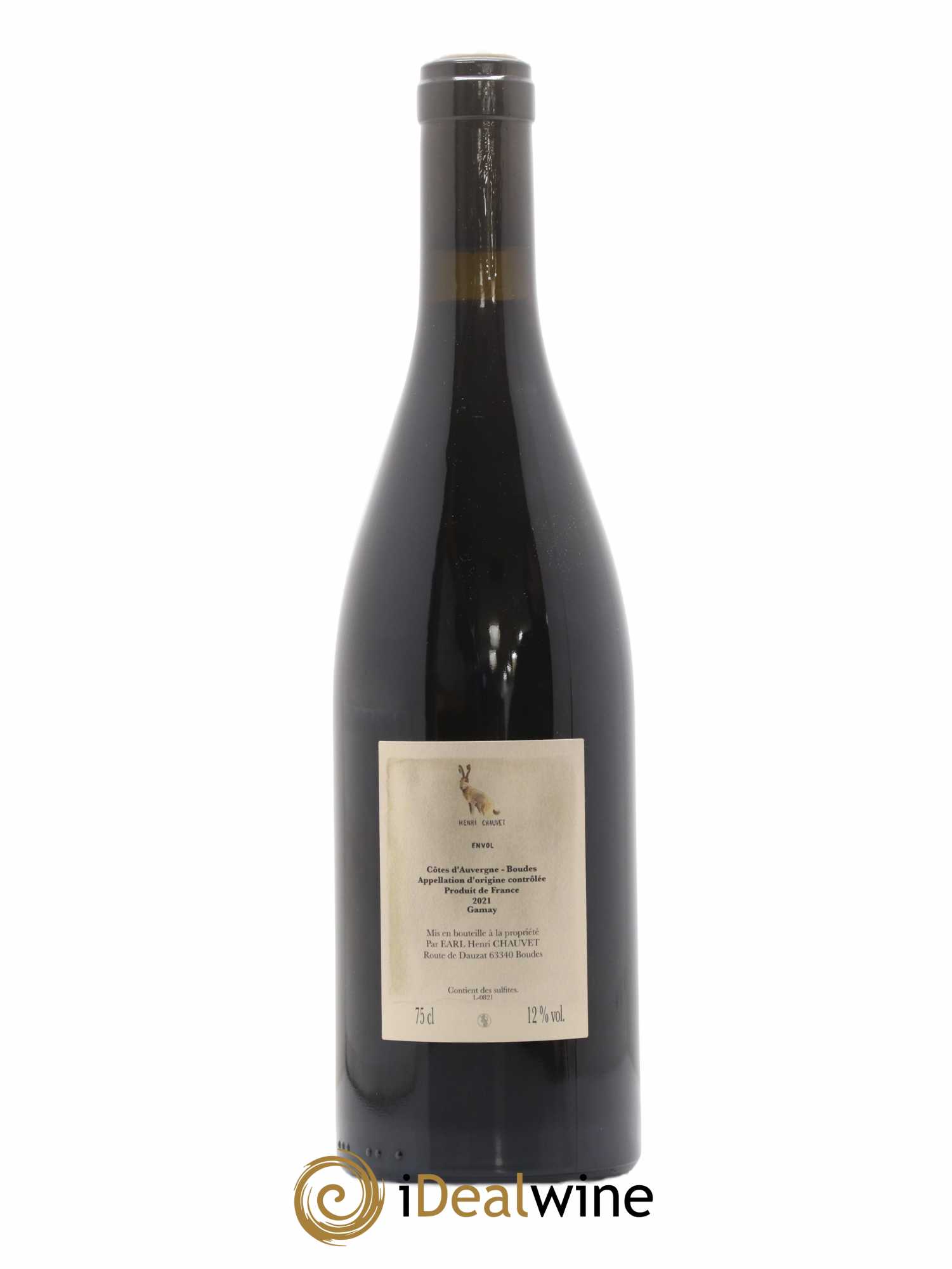 Vin de France Côtes d'Auvergne Envol Henri Chauvet 2021 - Posten von 1 Flasche - 1