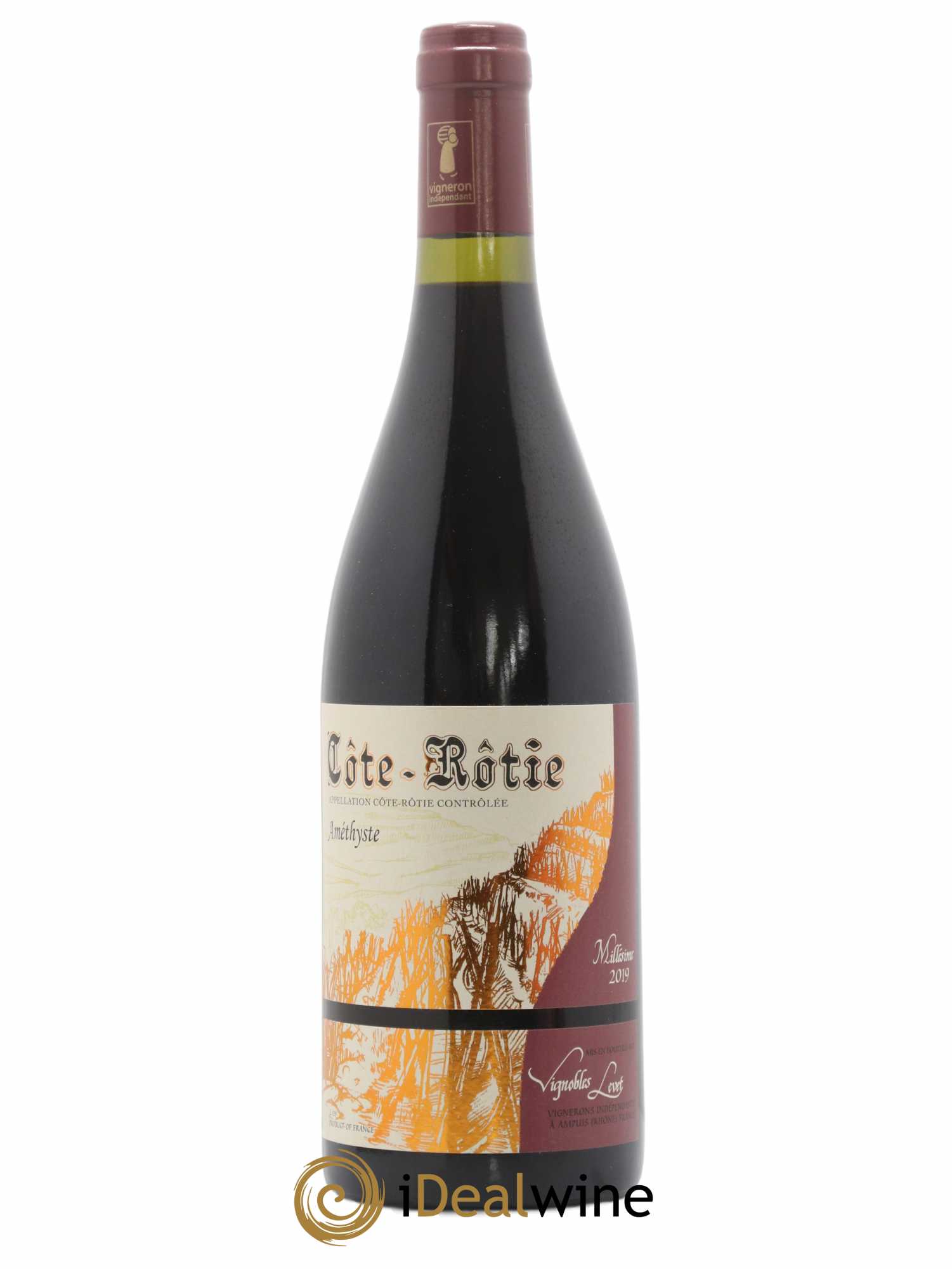 Côte-Rôtie Améthyste Vignobles Levet 2019 - Lot of 1 bottle - 0