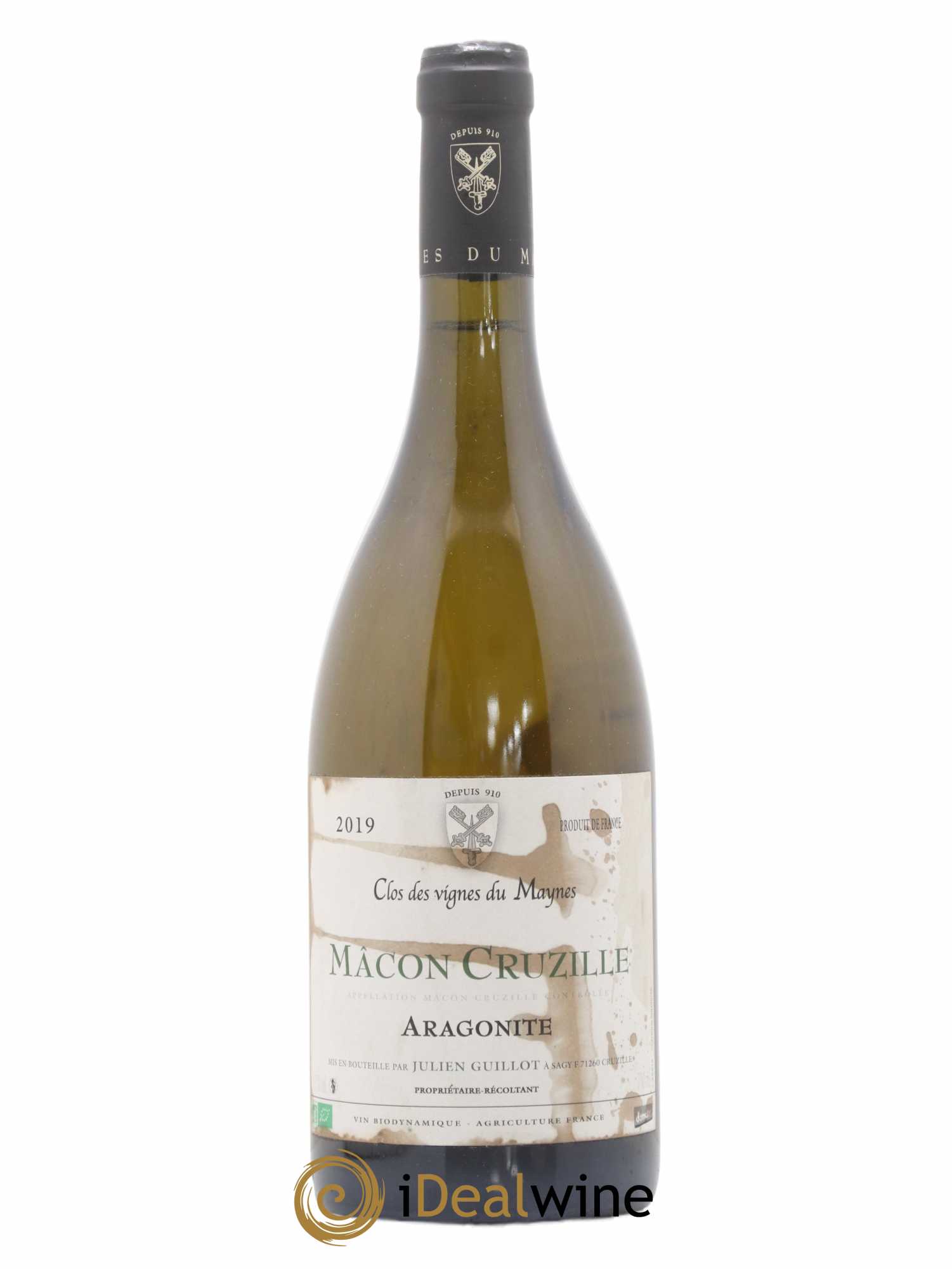 Mâcon-Cruzille Aragonite Les Vignes du Maynes 2019 - Lot de 1 bouteille - 0