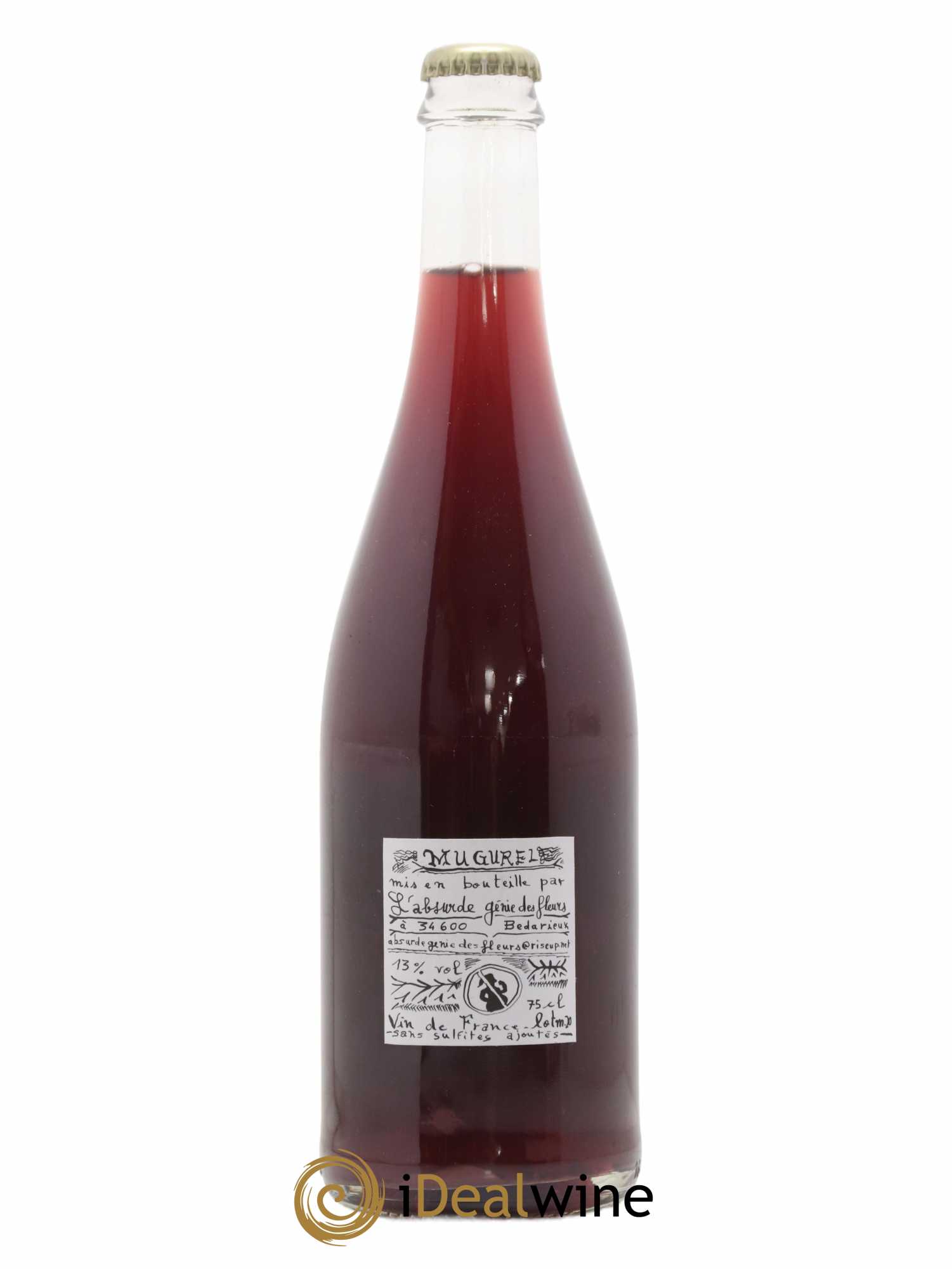 Vin de France Mugurel L'Absurde Génie des Fleurs (sans prix de réserve) 2020 - Lot de 1 bouteille - 1