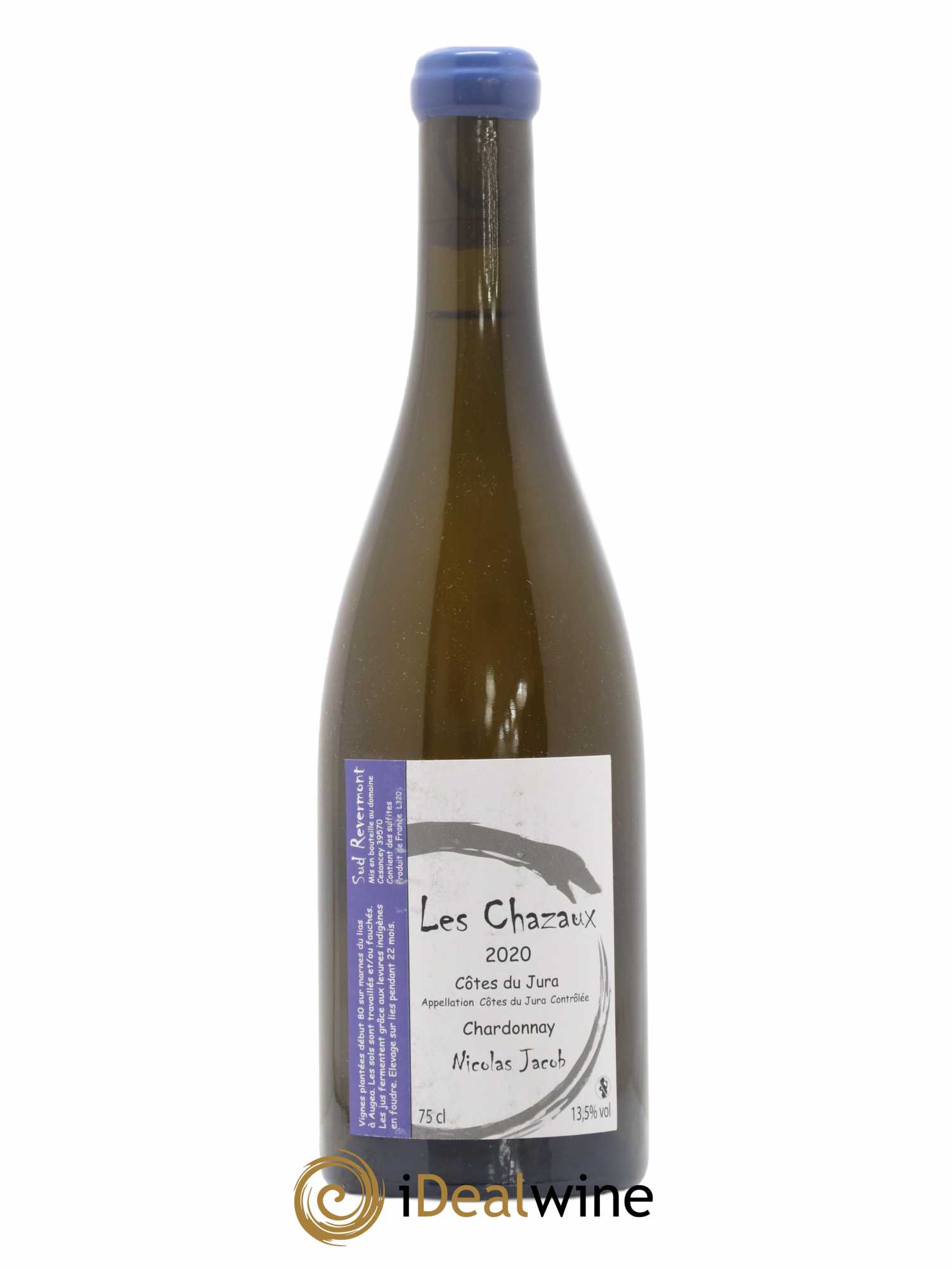 Côtes du Jura Chardonnay Les Chazaux Nicolas Jacob 2020 - Lot de 1 bouteille - 0