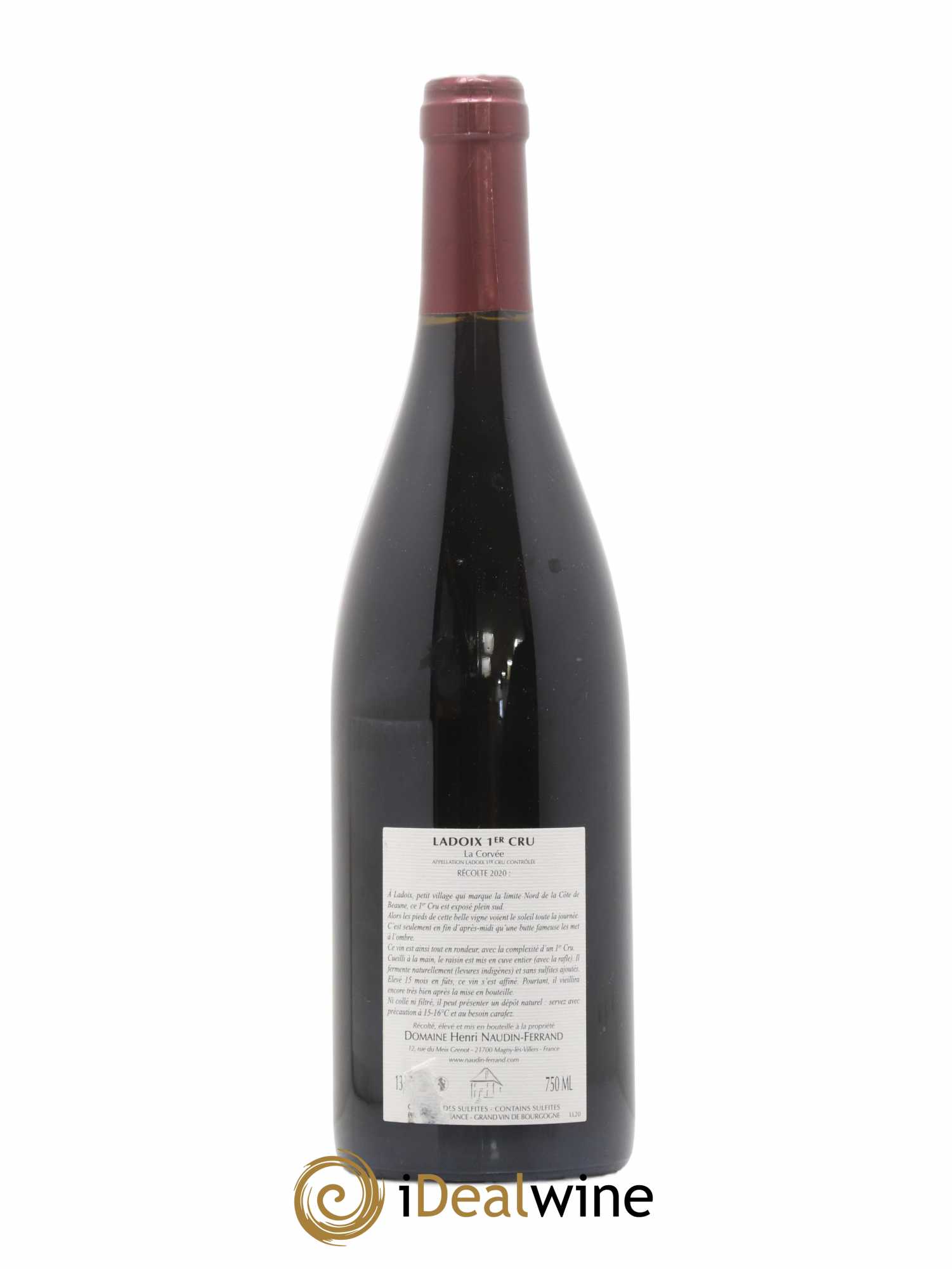 Ladoix 1er Cru La Corvée Naudin-Ferrand (Domaine) 2020 - Lot de 1 bouteille - 1