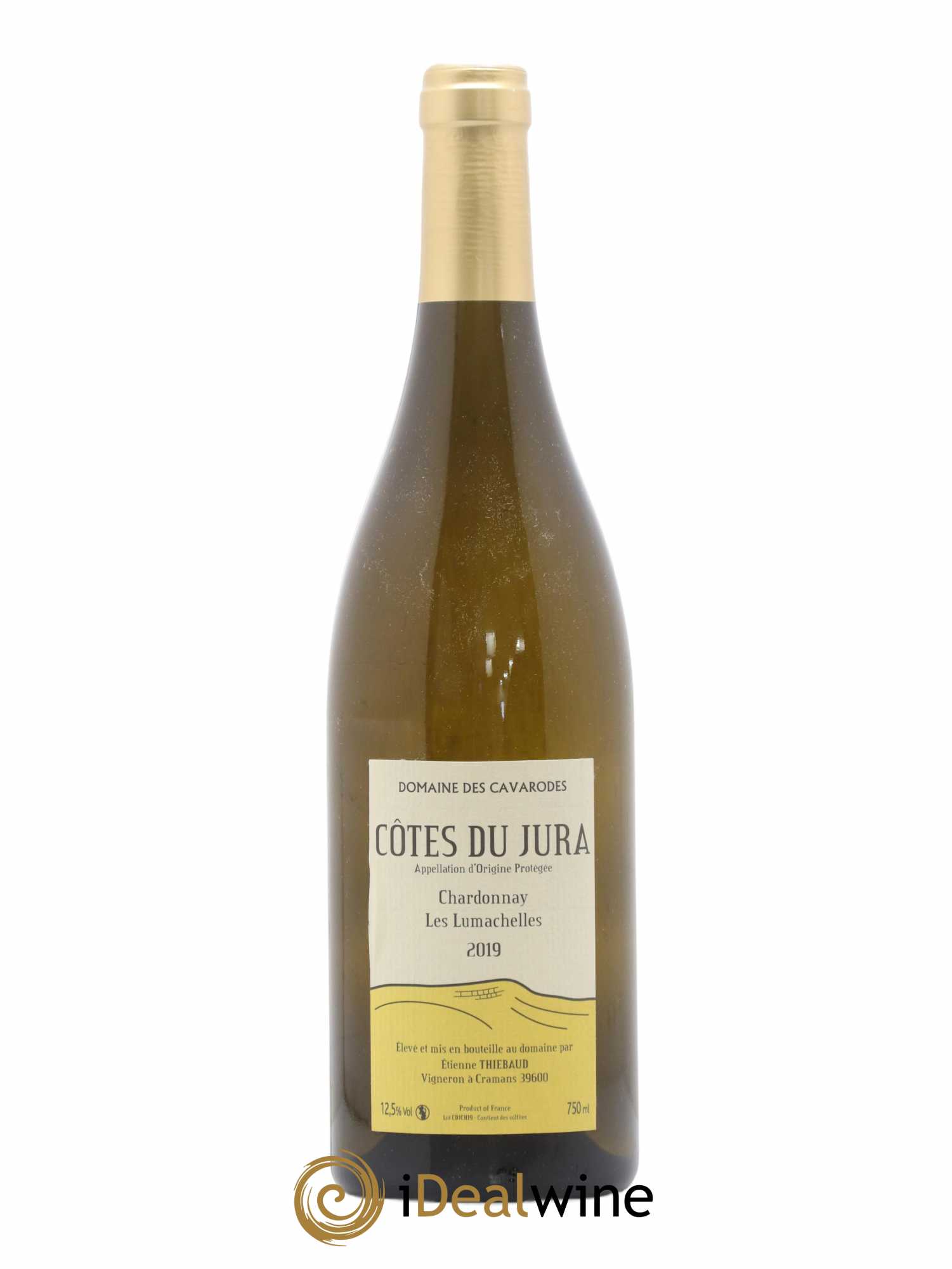 Côtes du Jura Chardonnay Les Lumachelles Cavarodes (Domaine des) - Etienne Thiébaud 2019 - Lot de 1 bouteille - 0