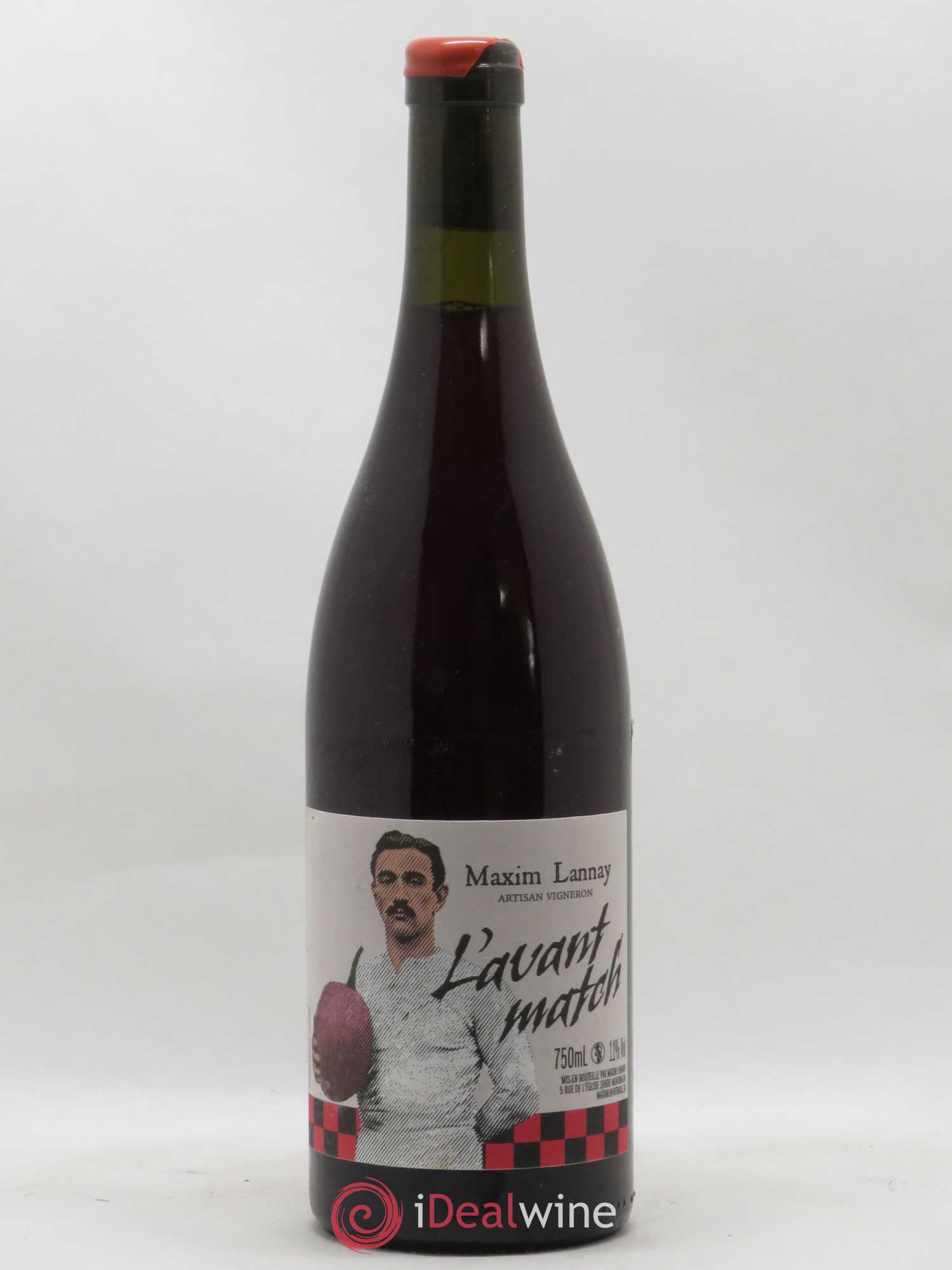 Vin de France L'avant Match Maxim Lannay 2018 - Posten von 1 Flasche - 0