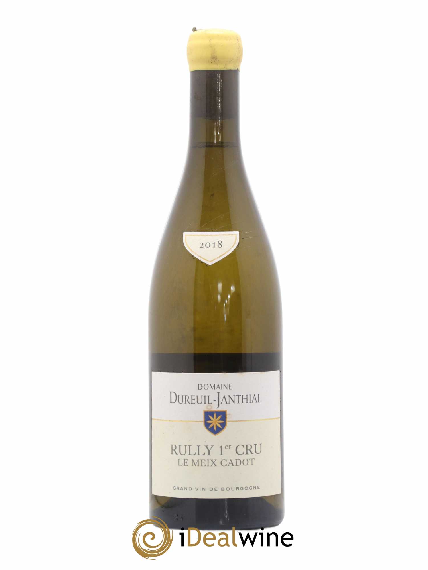 Rully 1er Cru Le Meix Cadot Vincent Dureuil-Janthial 2018 - Lot de 1 bouteille - 0