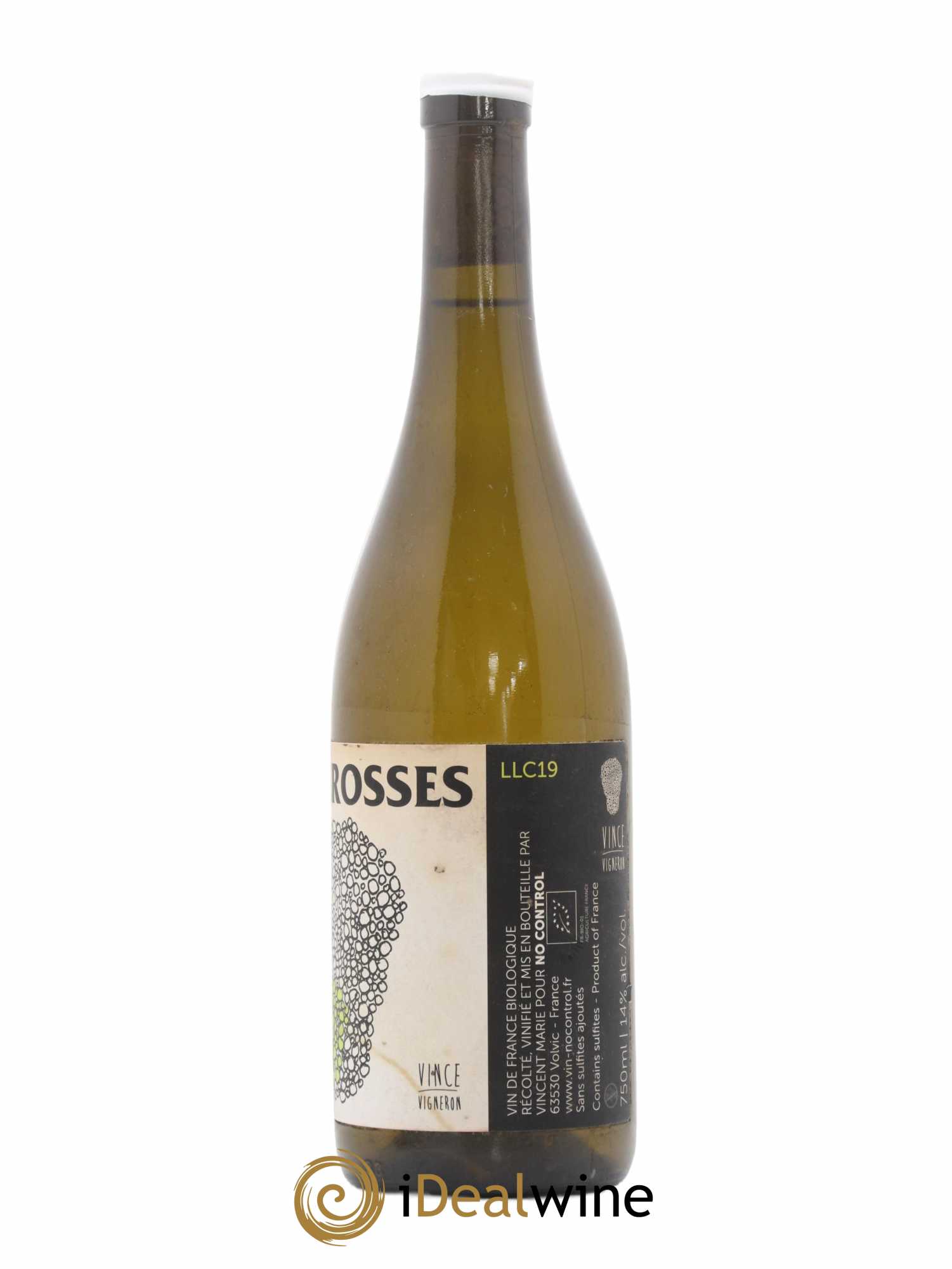 Vin de France Les Crosses Vincent Marie - No Control 2019 - Lot de 1 bouteille - 1