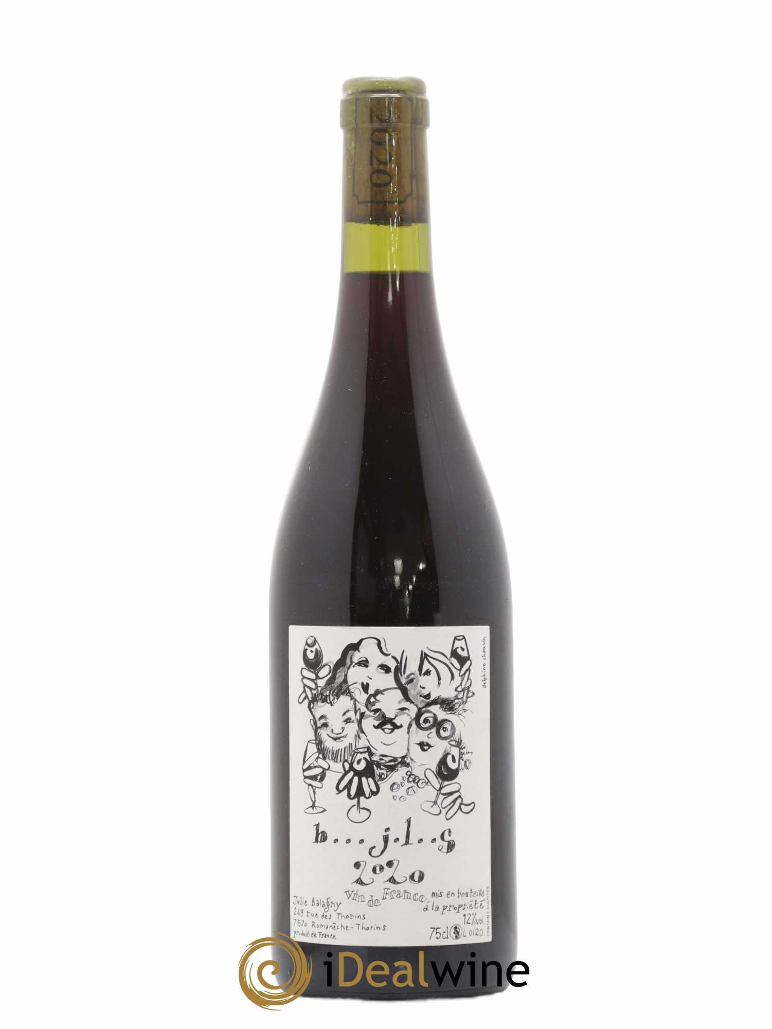 Vin de France B...J.L..S Julie Balagny 2020 - Posten von 1 Flasche - 0