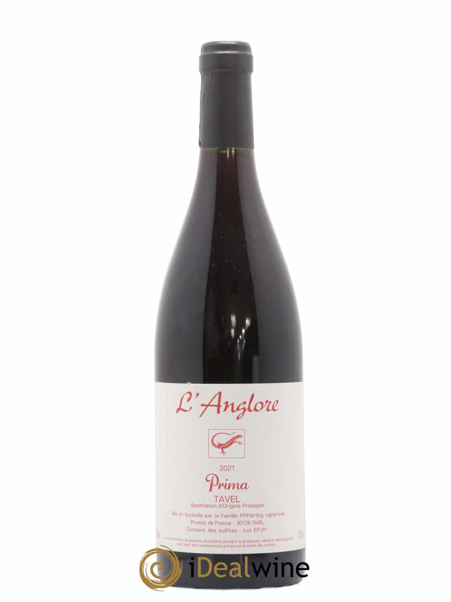 Tavel Prima L'Anglore 2021 - Lot de 1 bouteille - 0