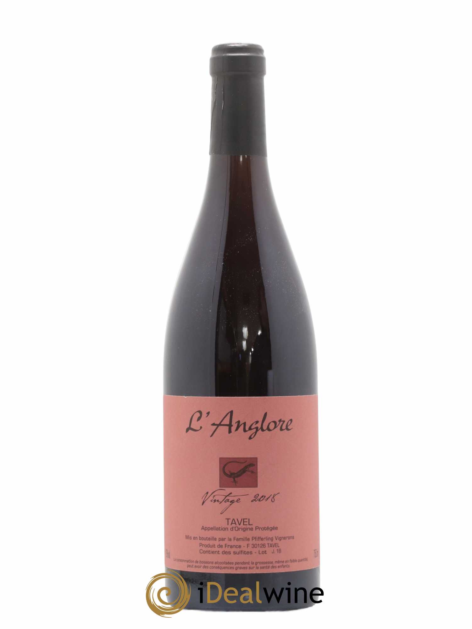 Tavel Vintage L'Anglore 2018 - Lot de 1 bouteille - 0