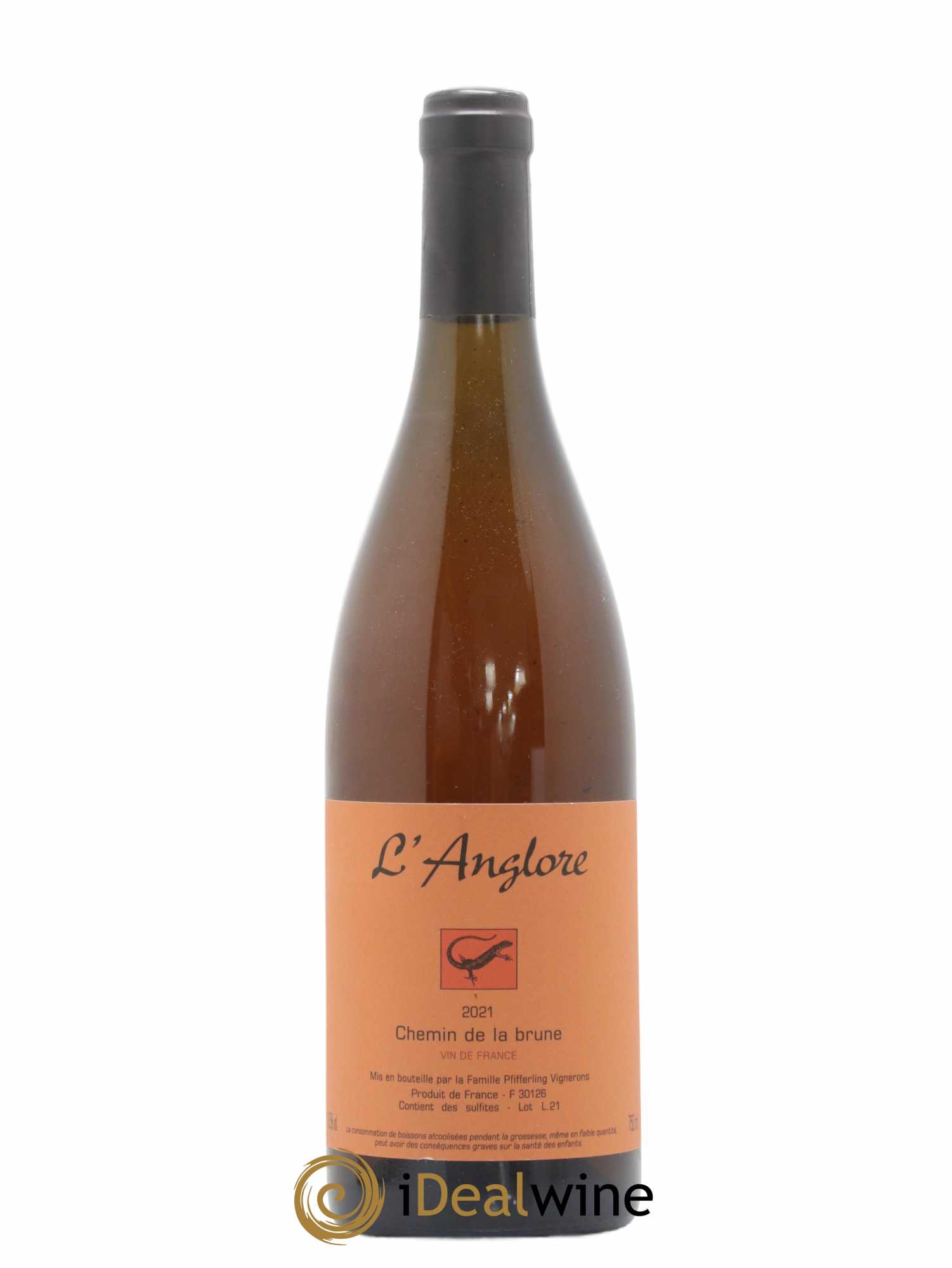 Vin de France Chemin de la brune L'Anglore 2021 - Lot de 1 bouteille - 0