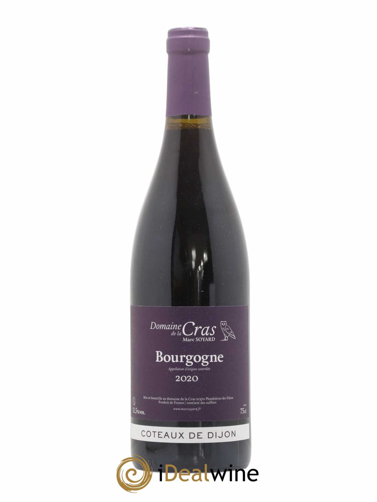 Coteaux de Dijon Domaine de la Cras - Marc Soyard 2020 - Lotto di 1 bottiglia - 0