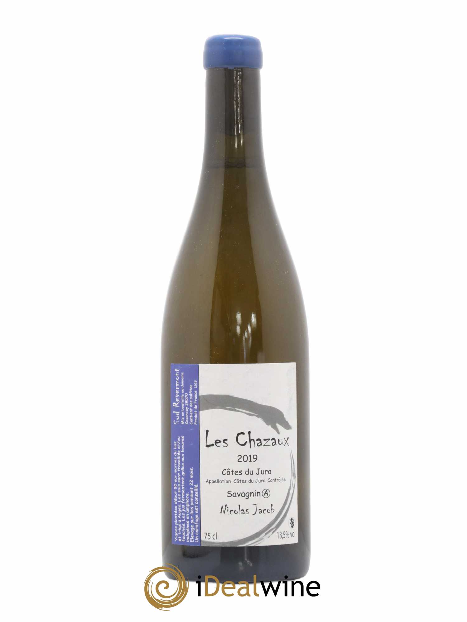 Côtes du Jura Savagnin Les Chazaux Nicolas Jacob Amphore 2019 - Lot de 1 bouteille - 0