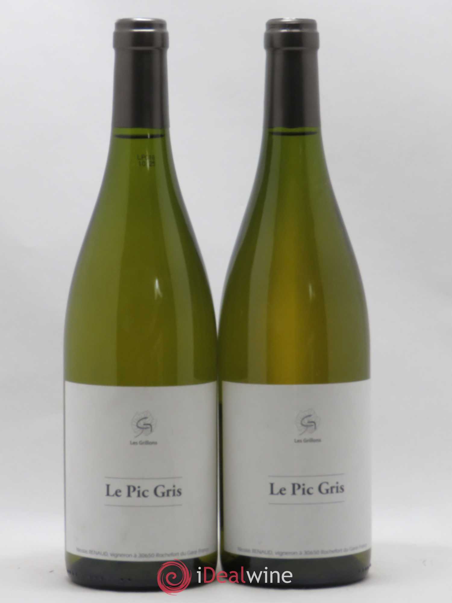 Vin de France Le Pic Gris Clos des Grillons 2018 - Posten von 2 Flaschen - 0