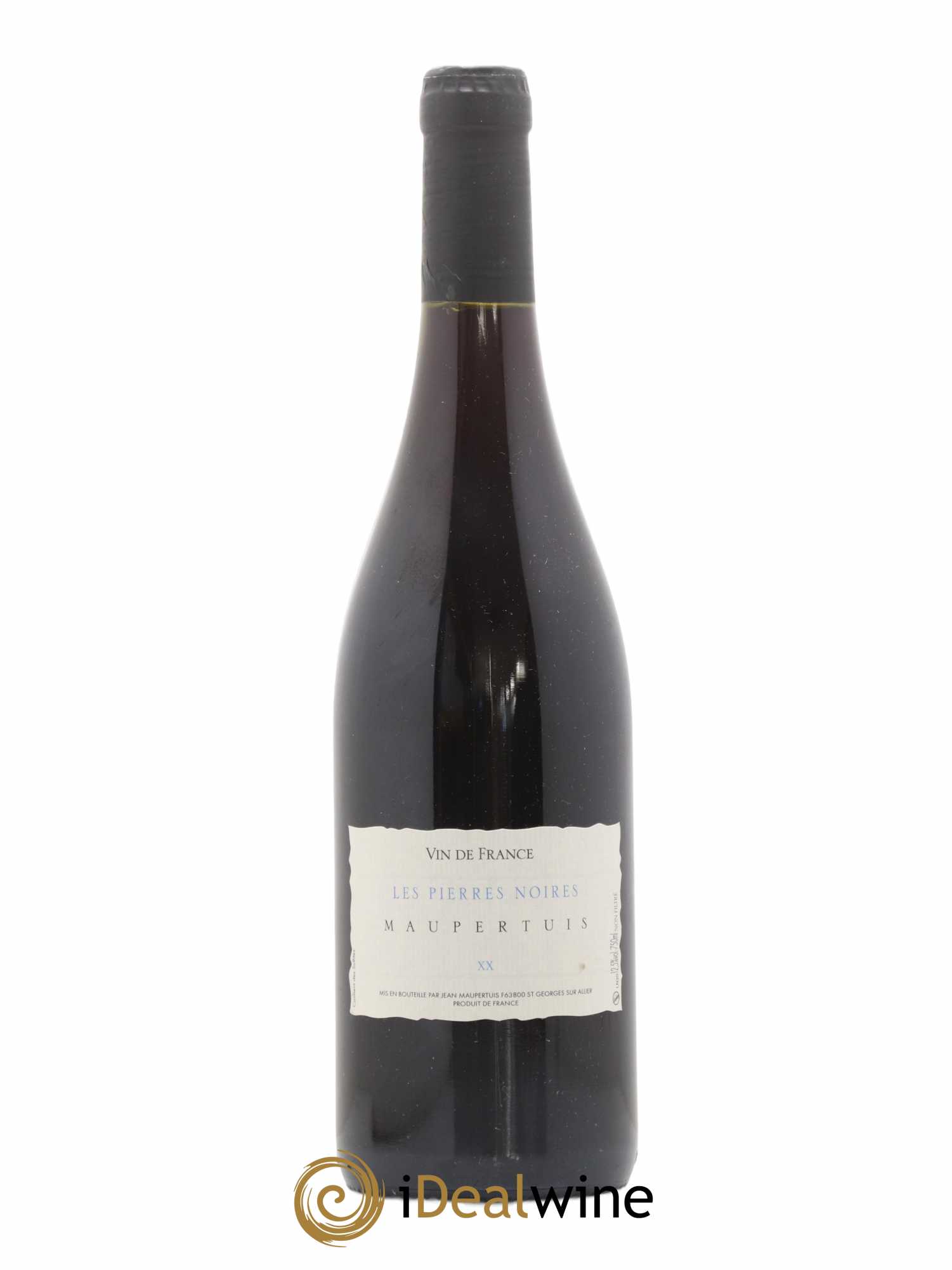 Vin de France Les Pierres Noires Jean Maupertuis 2020 - Lot de 1 bouteille - 0