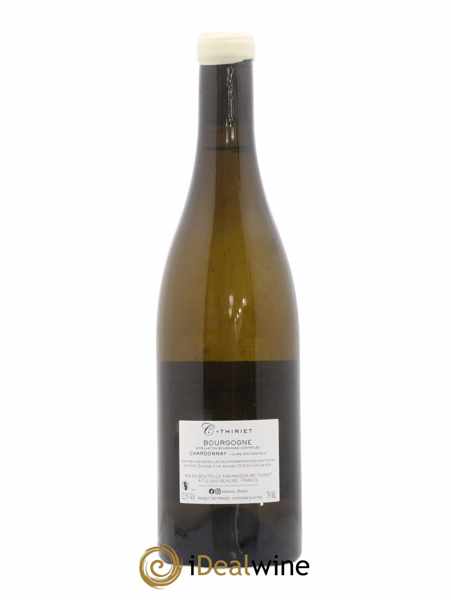Bourgogne Cuvée Confidentielle Maison Thiriet 2020 - Lot de 1 bouteille - 1