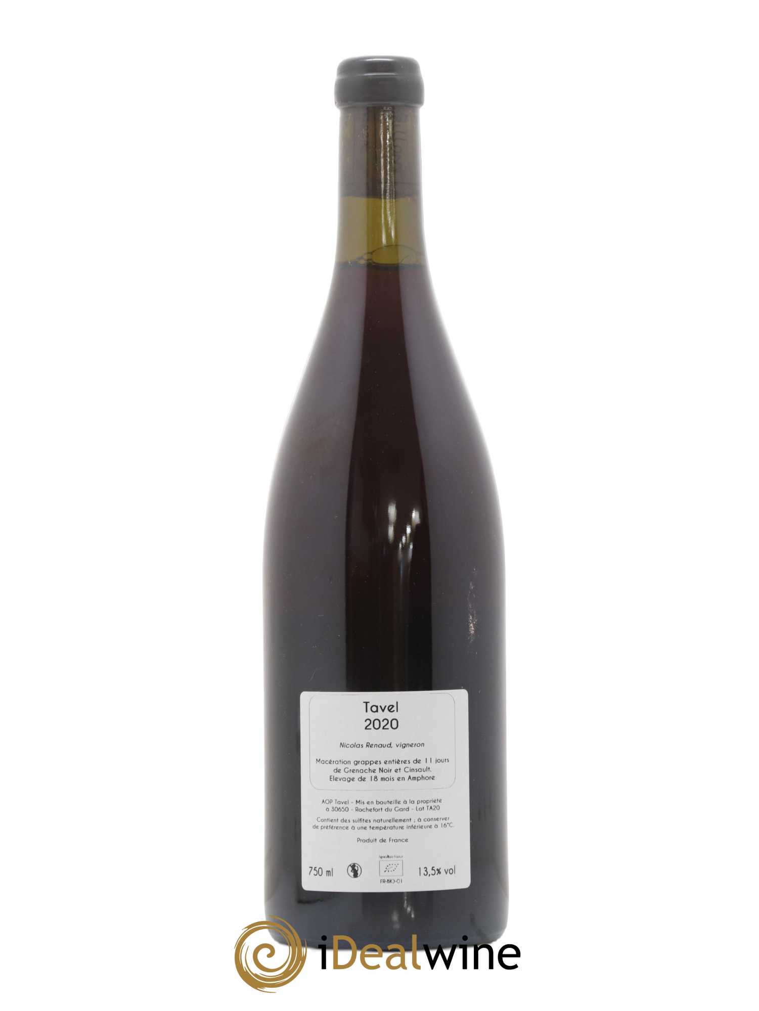 Tavel Clos des Grillons Cuvée Amphore 2020 - Lot of 1 bottle - 1
