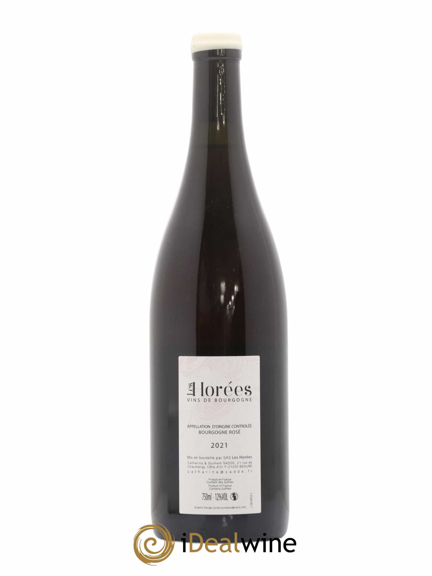 Bourgogne Rosé Bonheur Les Horées 2021 - Lot de 1 bouteille - 1