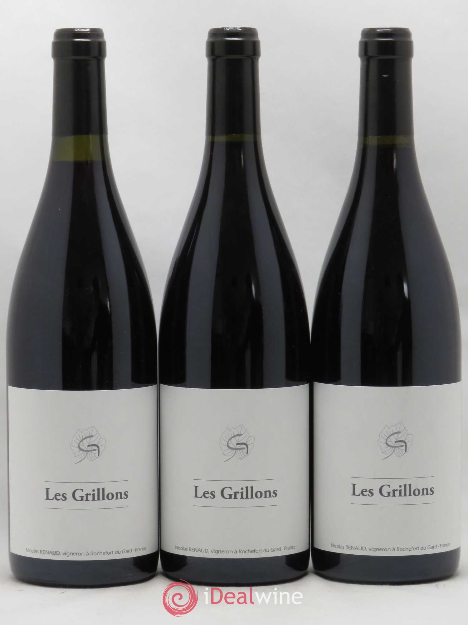 Vin de France Les Grillons Clos des Grillons 2018 - Lot de 3 bouteilles - 0