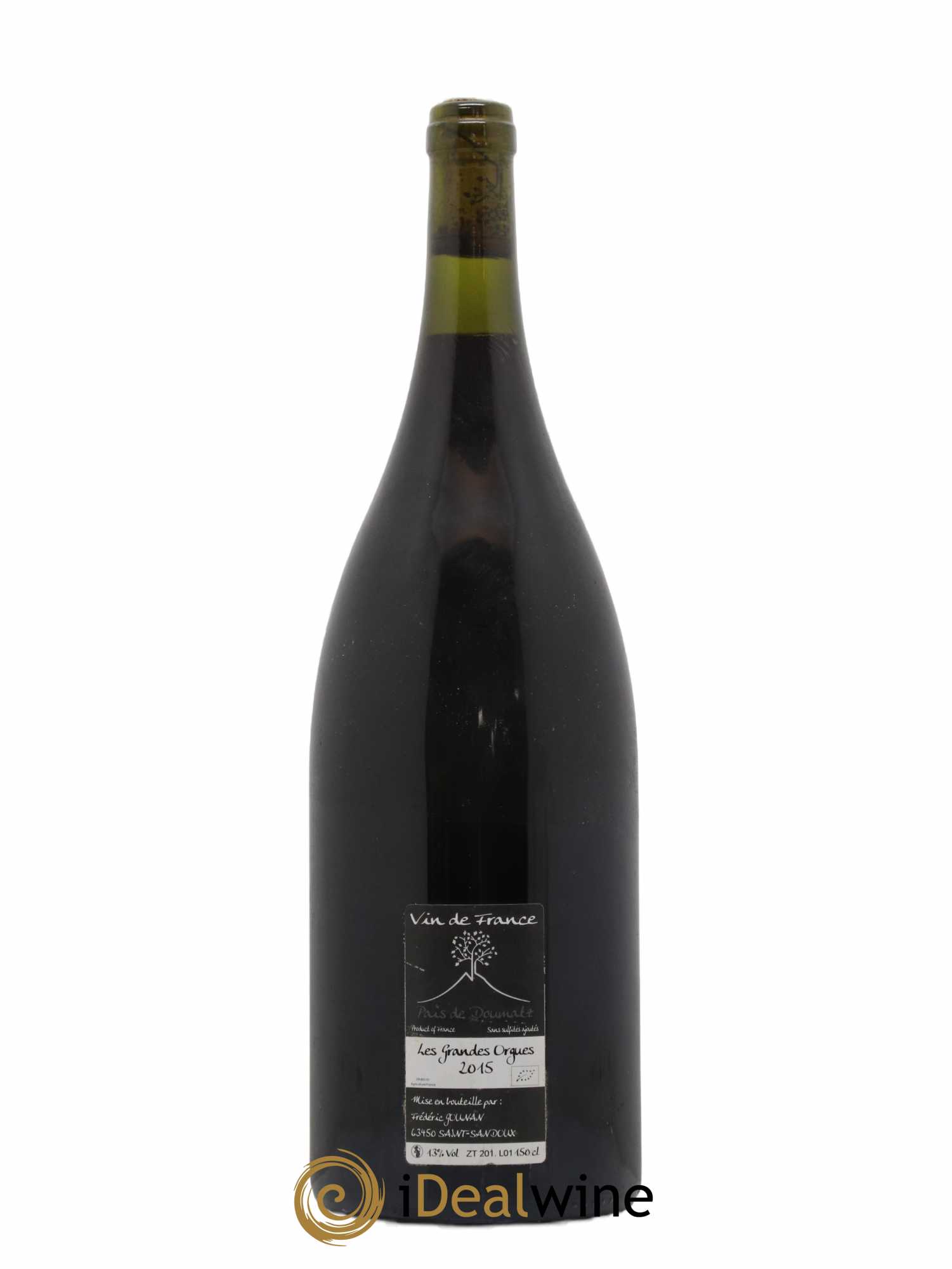 Vin de France Les Grandes Orgues Vignoble de l'Arbre Blanc 2015 - Lot de 1 magnum - 1