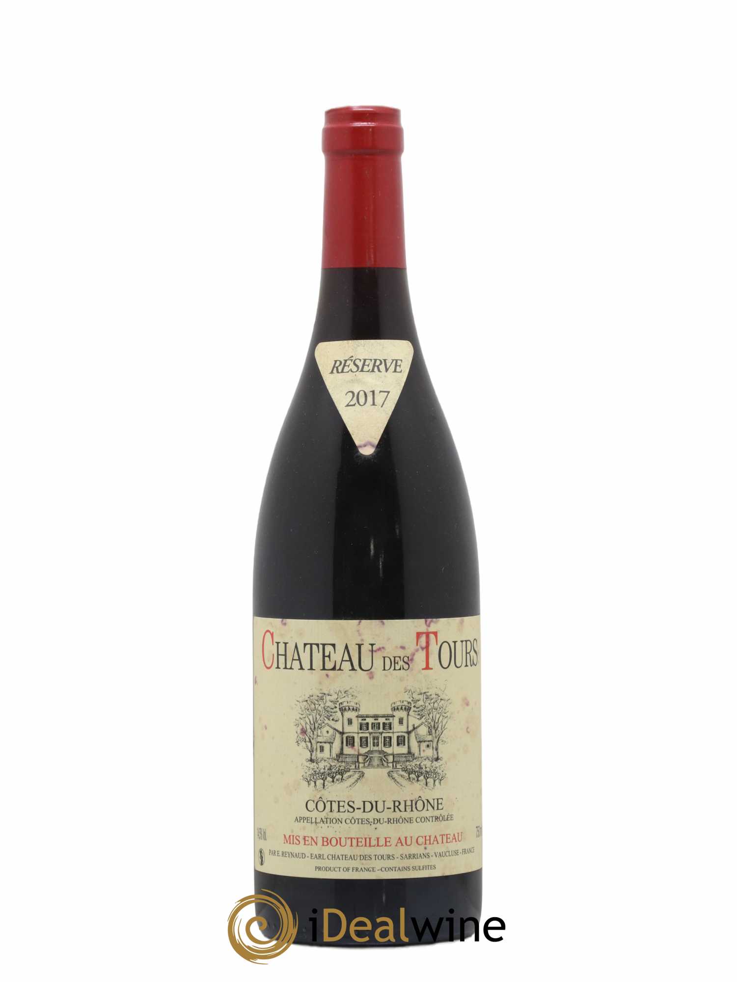 Côtes-du-Rhône Château des Tours Emmanuel Reynaud 2017 - Lot de 1 bouteille - 0