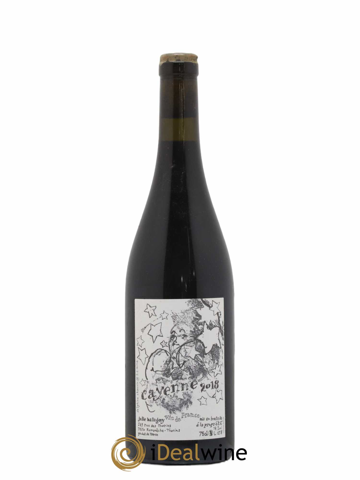 Vin de France Cayenne Balagny 2018 - Lot de 1 bouteille - 0